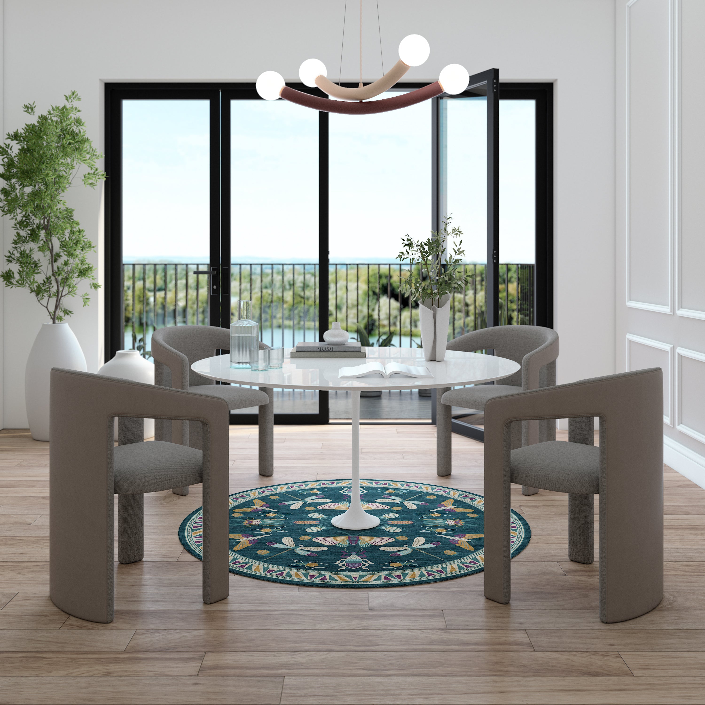 Dining Table Rug Size Guide: What Size Rug Do You Need?
