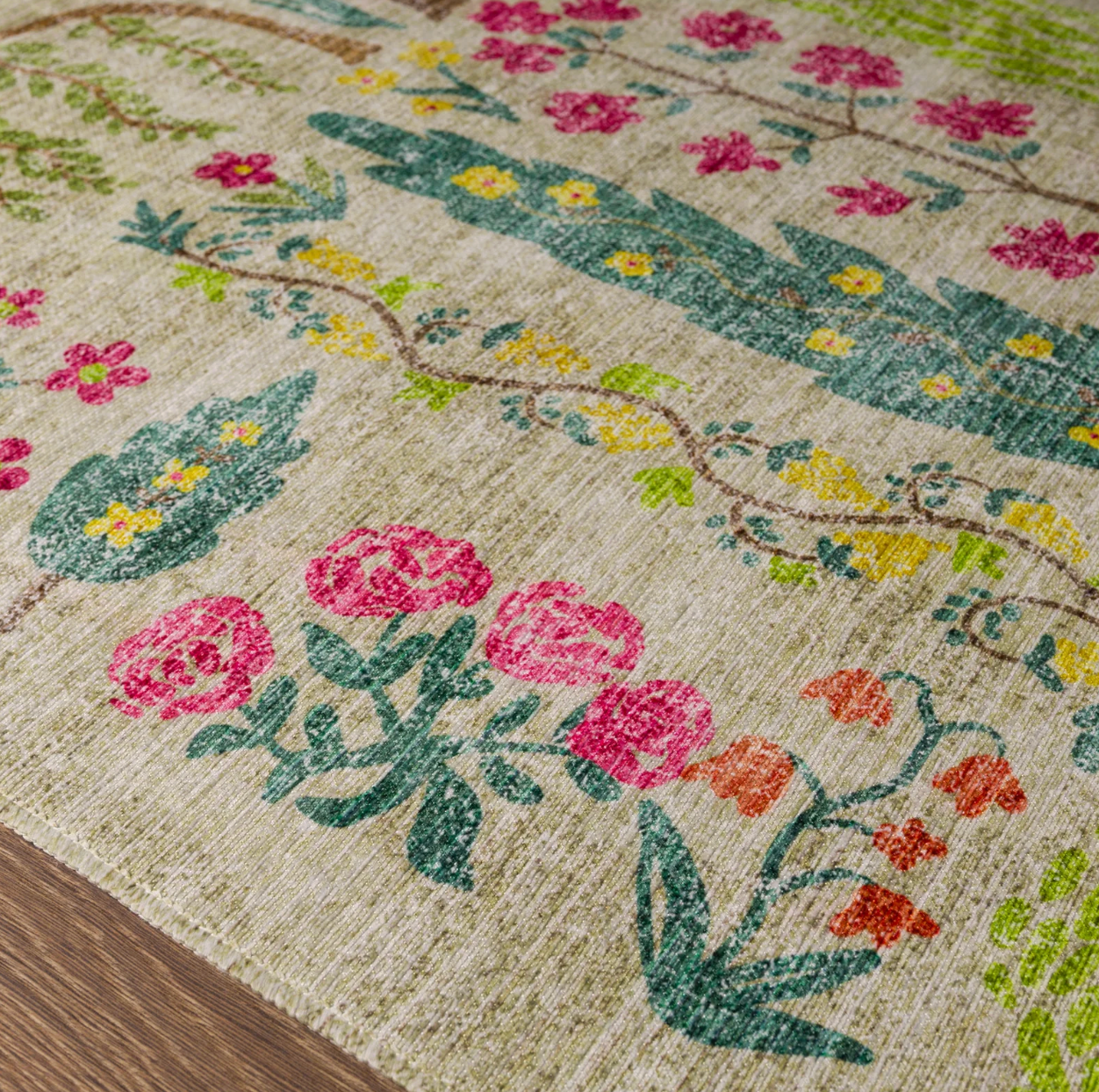 Annabelle Botanical Floral Rug for Home Décor Styling