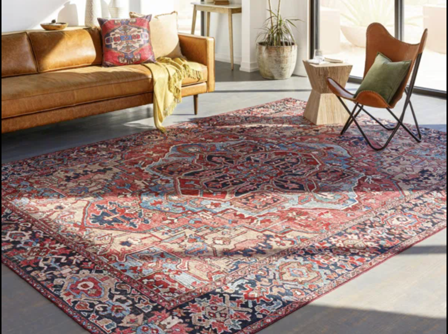 Rug Size Guide for Living Room, Bedroom & Hall with Shapes