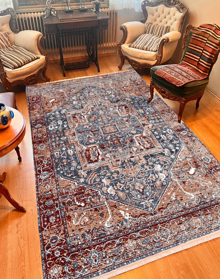 How to Style Vintage Rugs