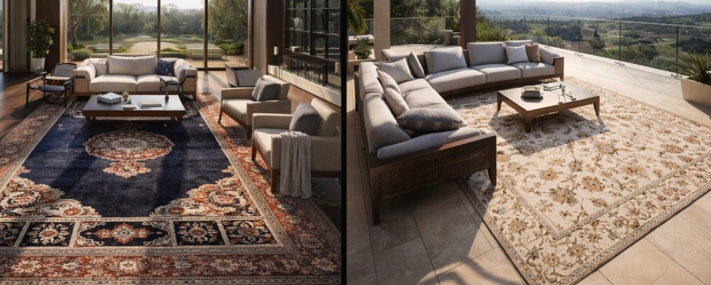 Indoor vs Outdoor Rugs: Key Differences Explained