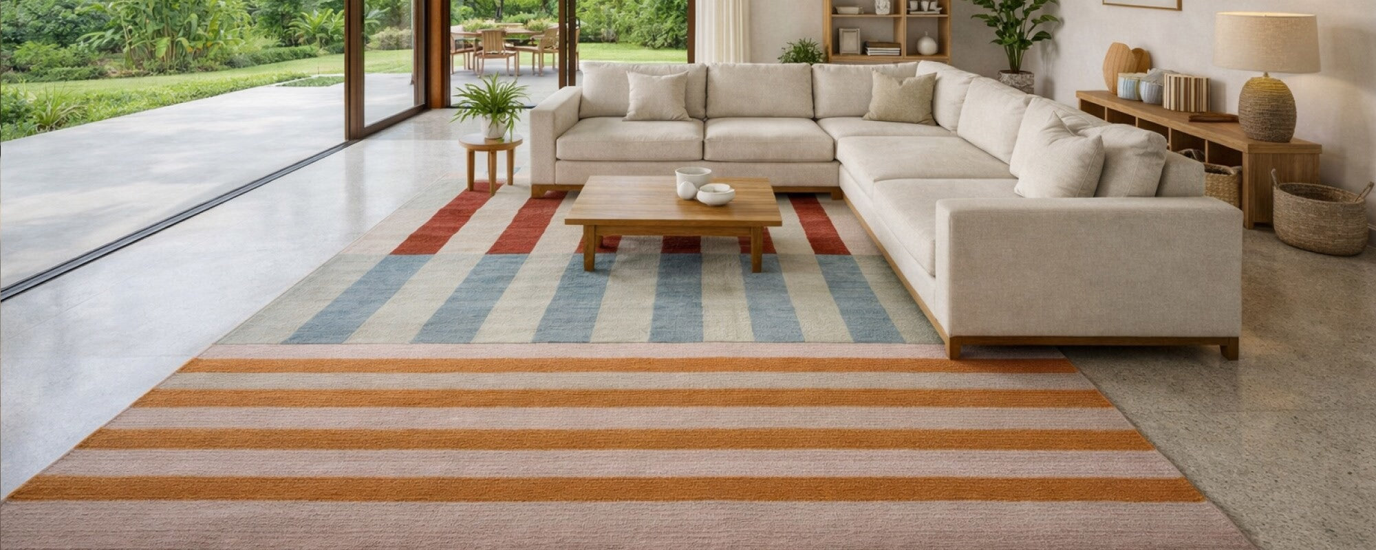 What Size Rug for a Living Room With a Sectional Sofa?