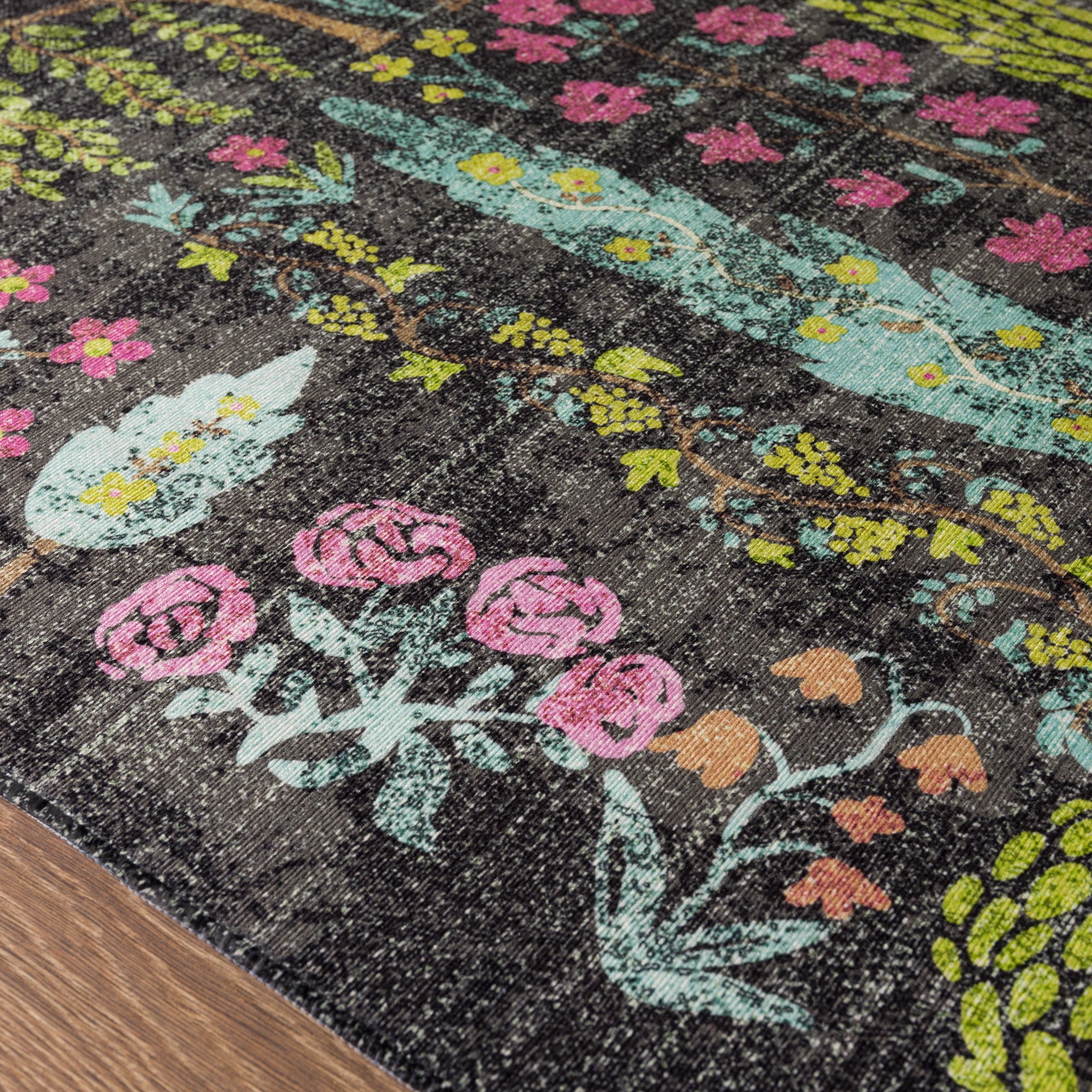 Annabelle Botanical Floral Rug
