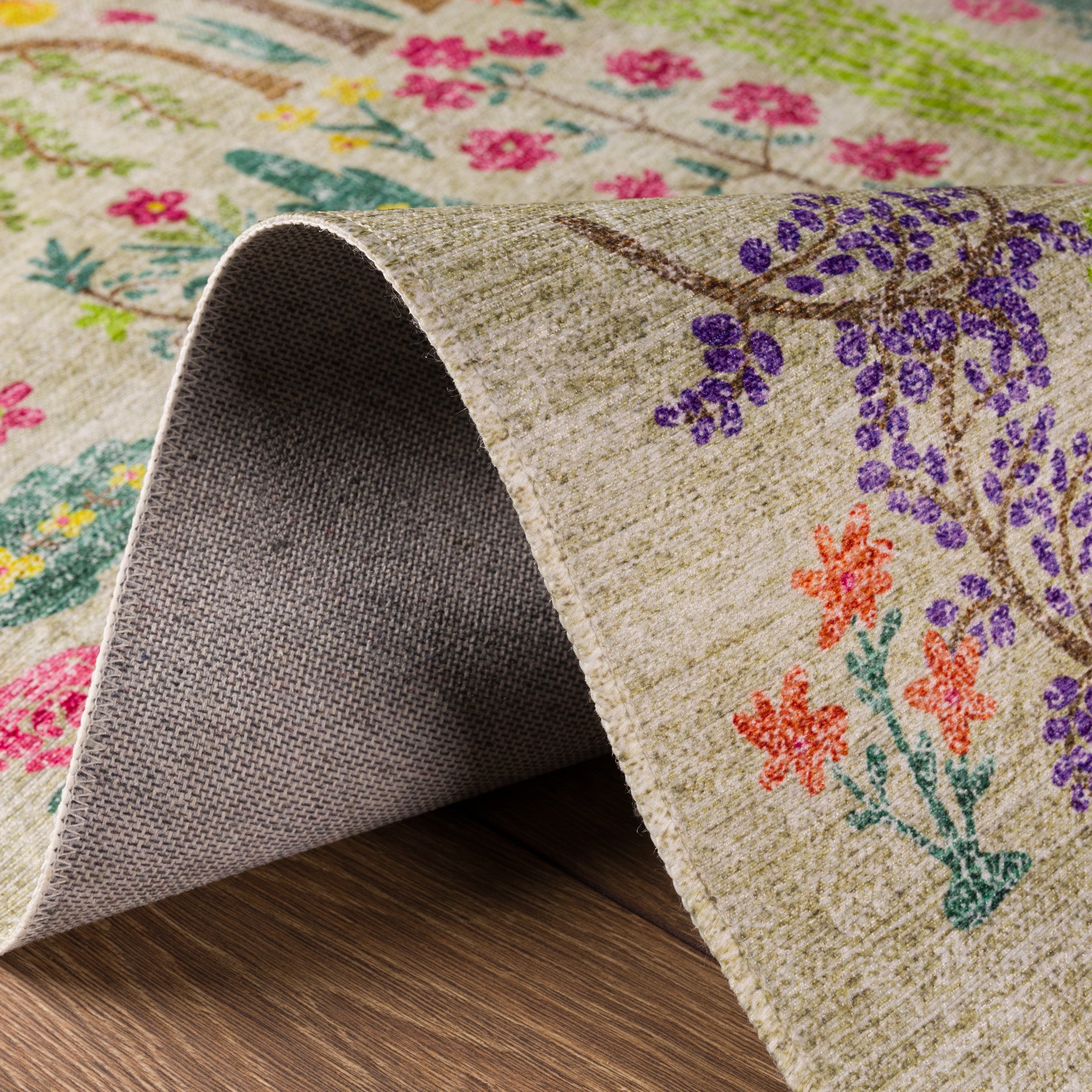 Annabelle Botanical Floral Rug