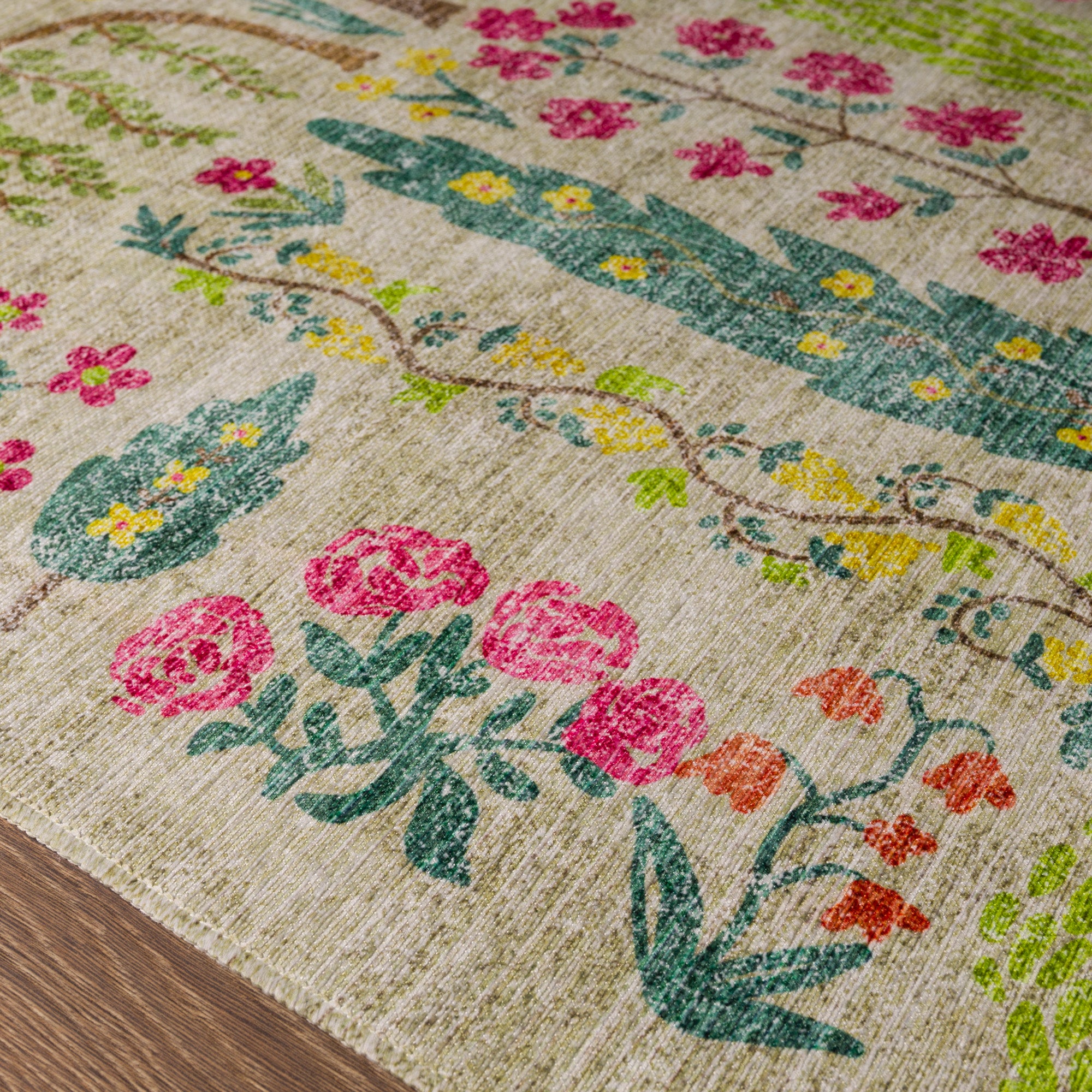 Annabelle Botanical Floral Rug