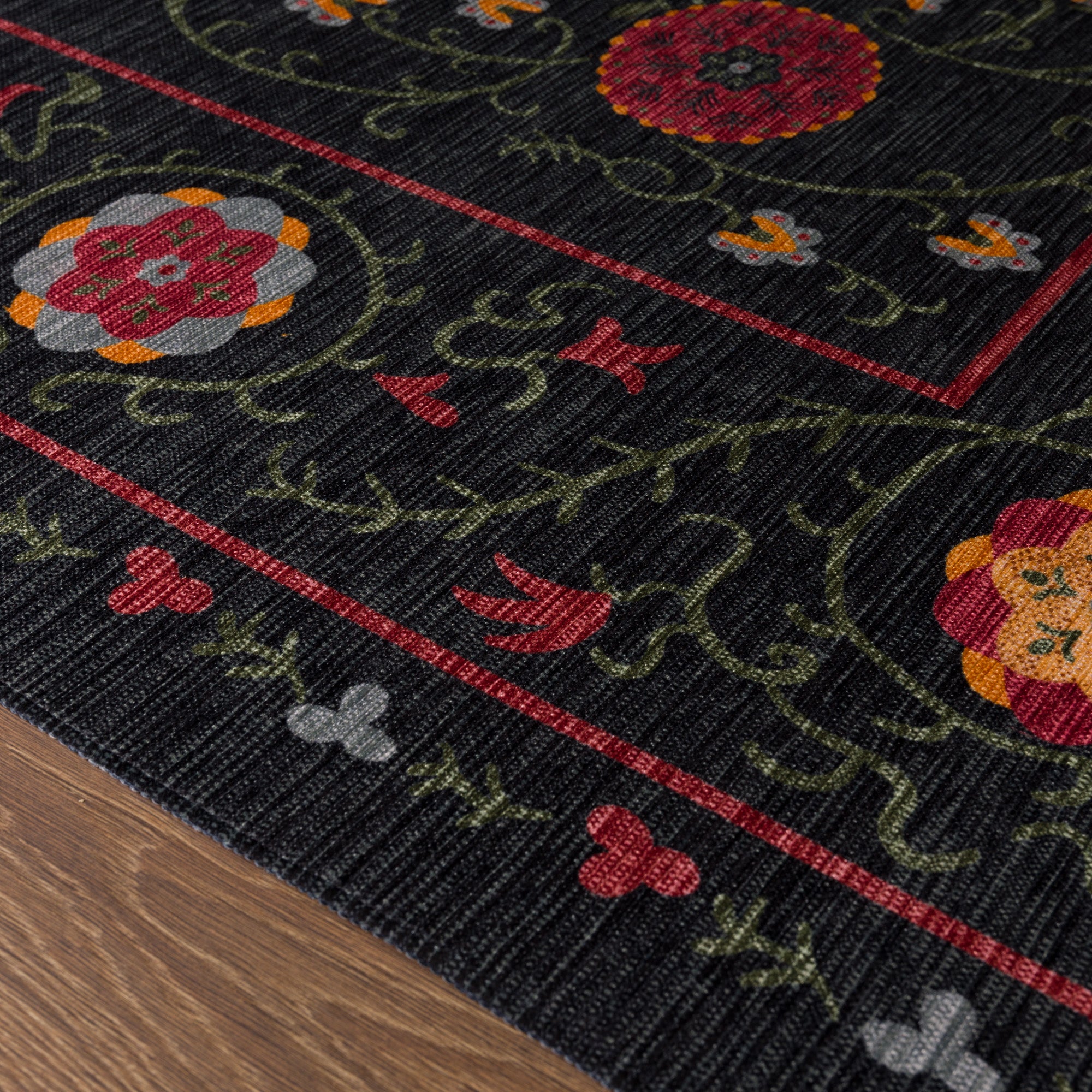 Rosalie Ornamental Medallion Rug