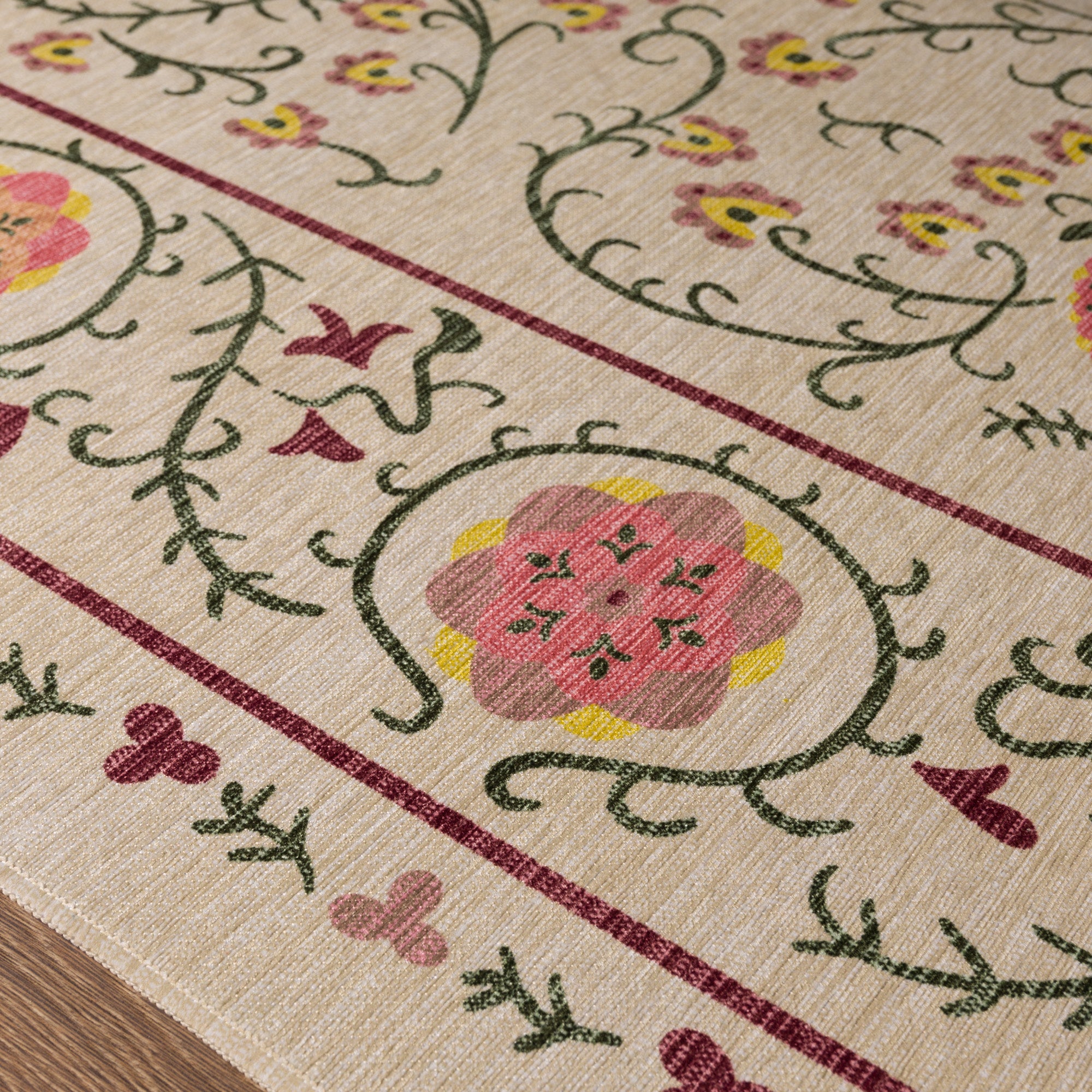 Rosalie Ornamental Medallion Rug