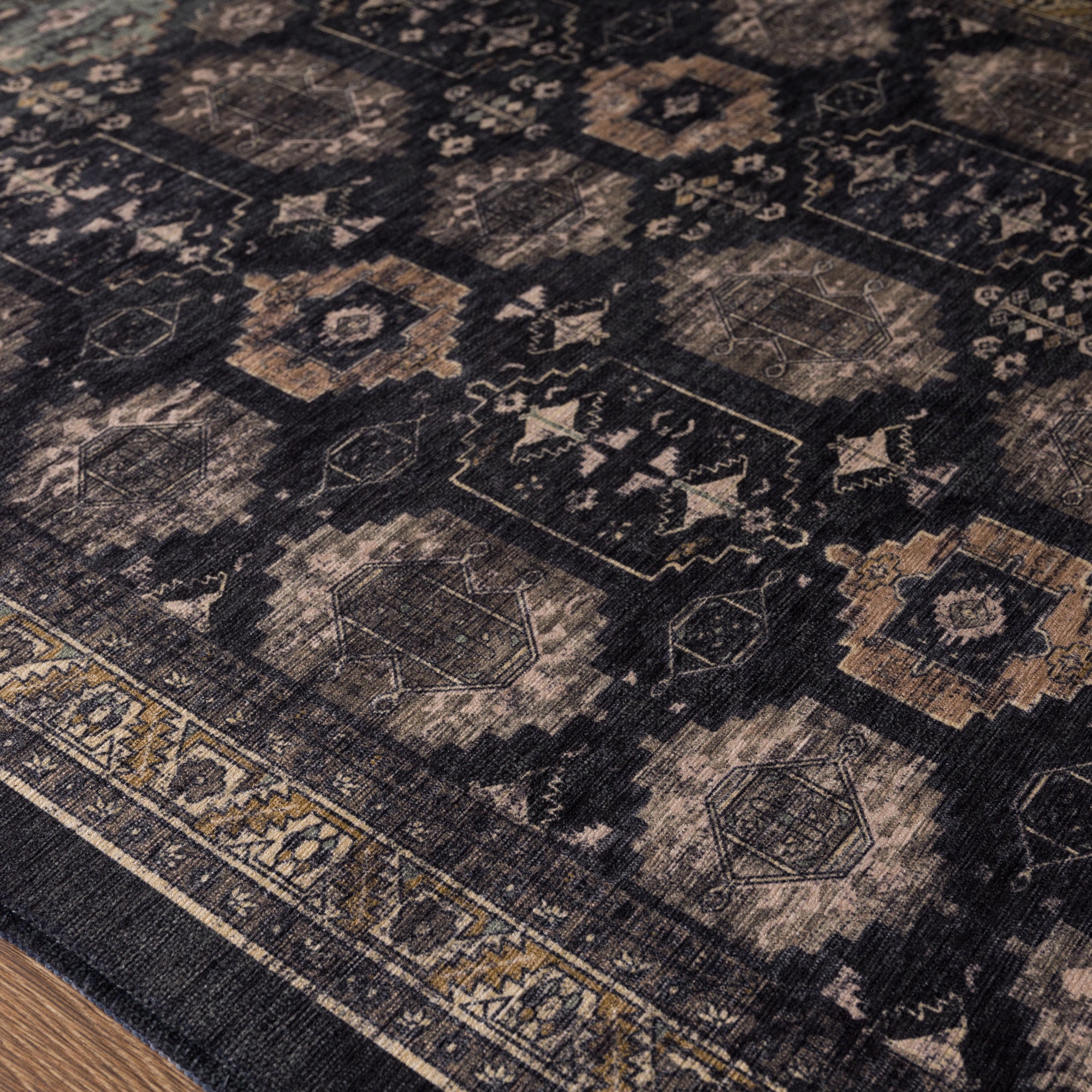 Asher Geometric Medallion Rug