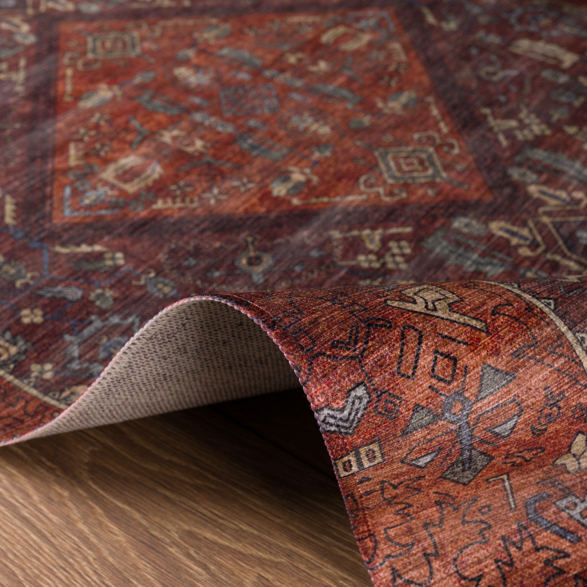 Elliot Geometric Medallion Rug