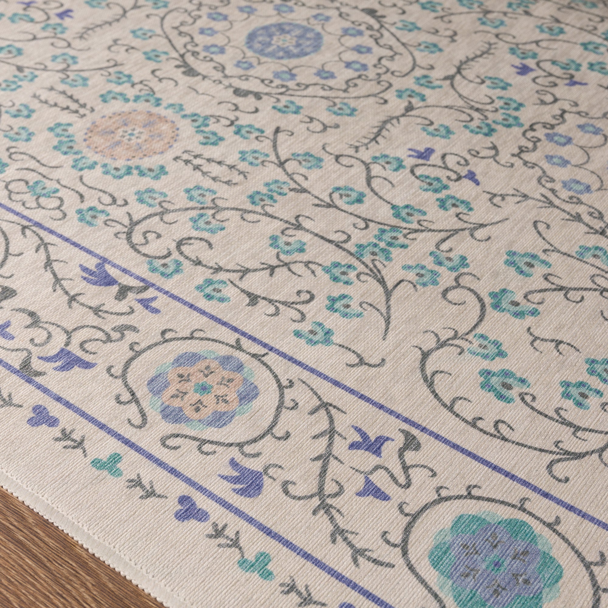 Rosalie Ornamental Medallion Rug