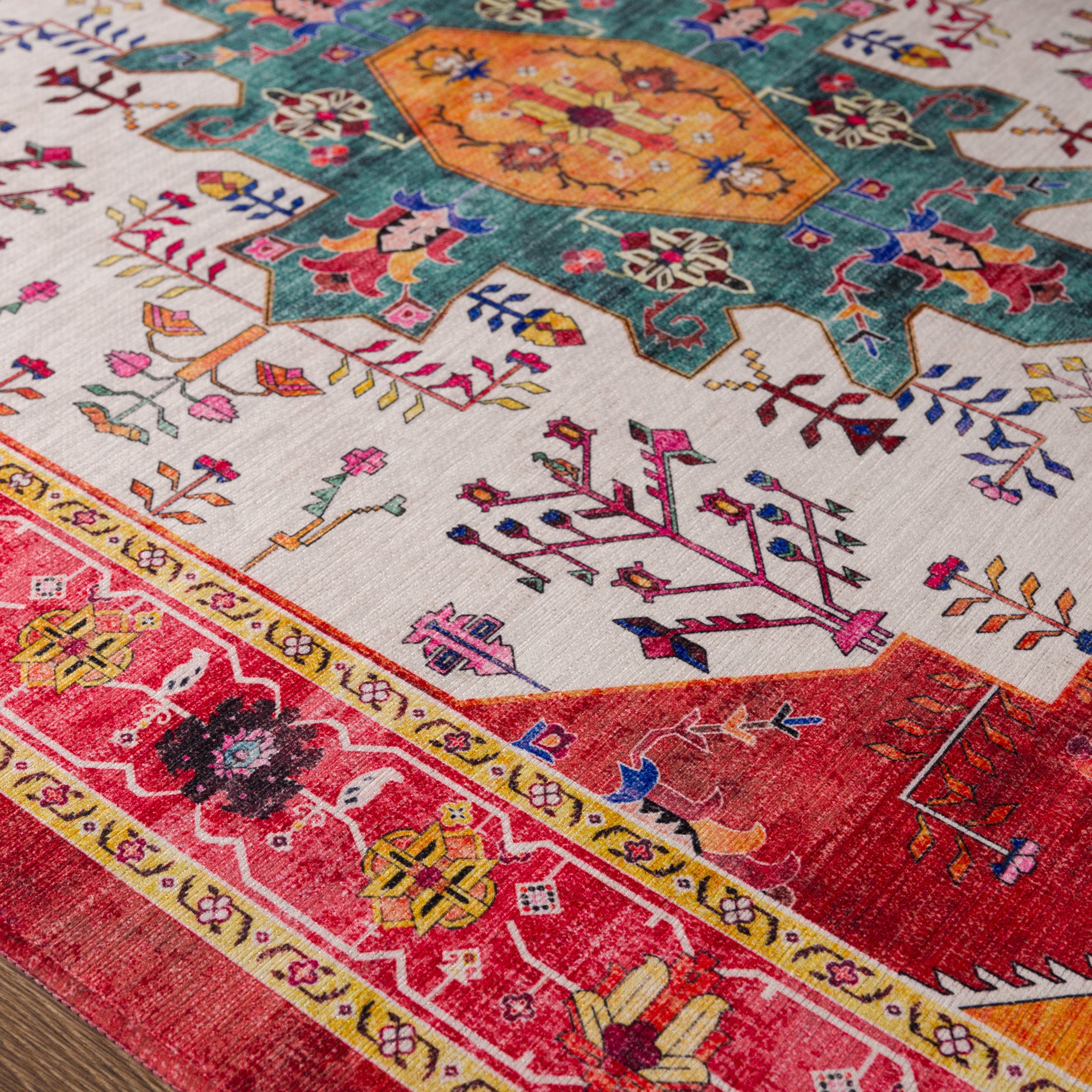 Nova Ornamental Floral Rug