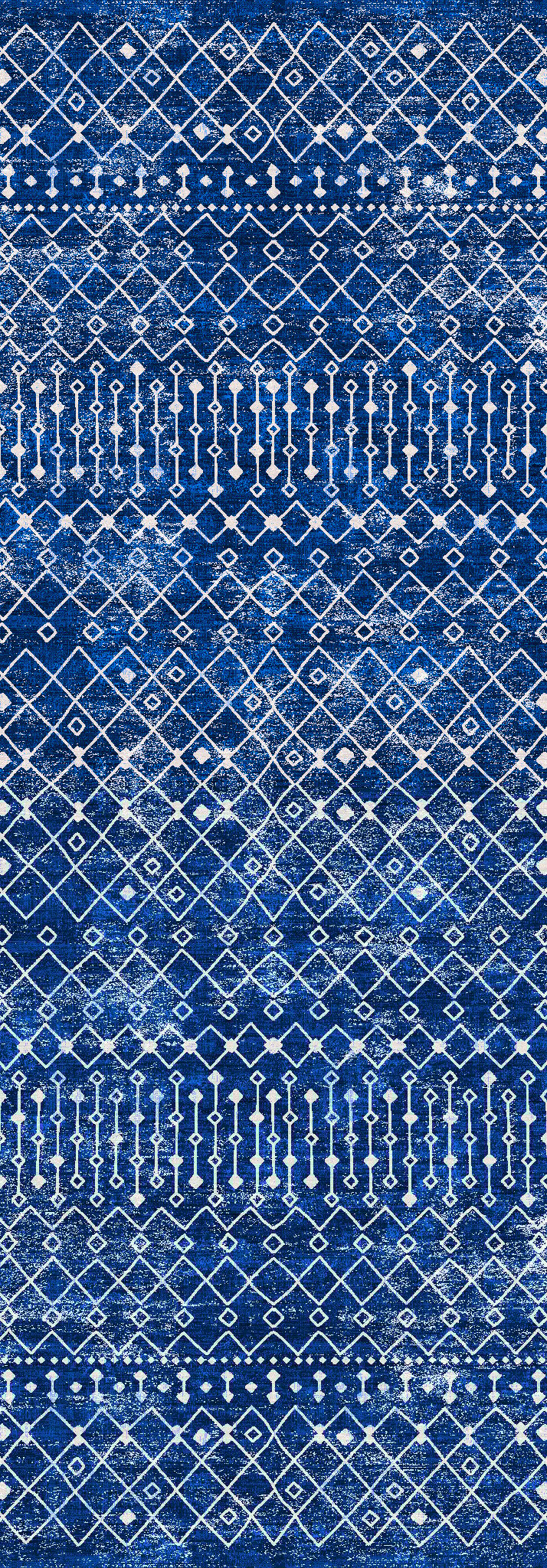 Dixie Moderne geometrisk tribal-tæppe