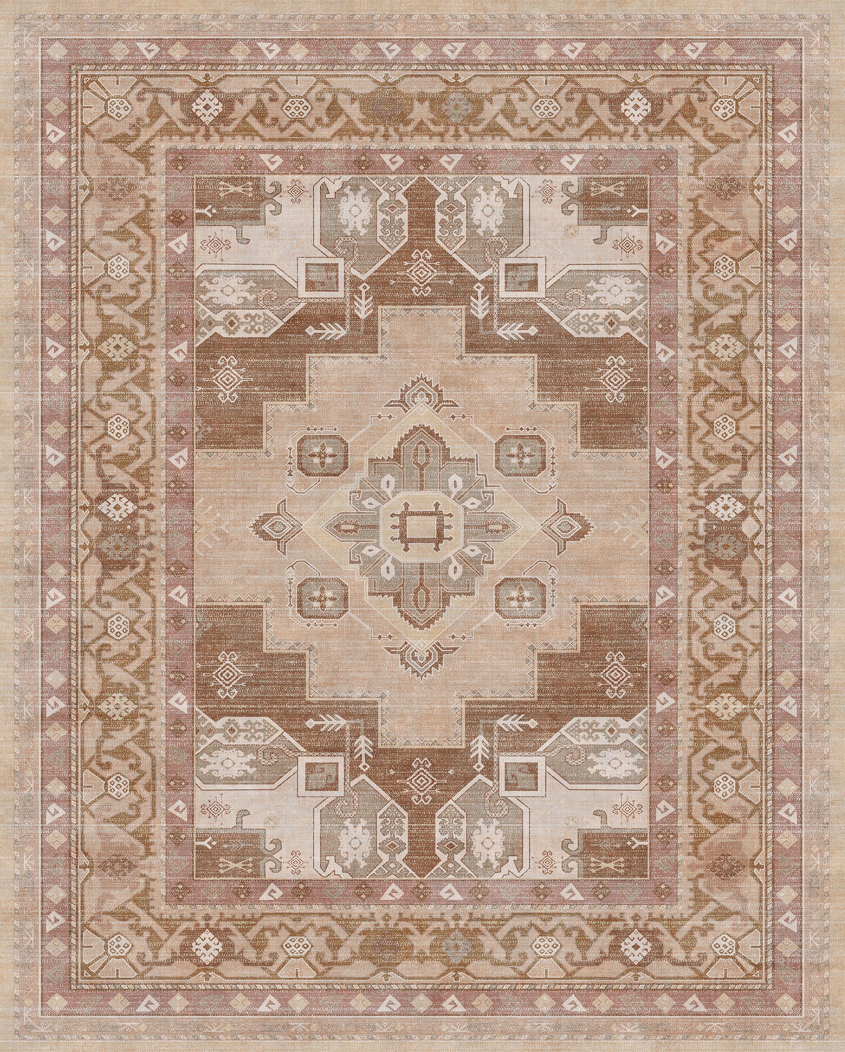 Milo Traditional Medallion Rug