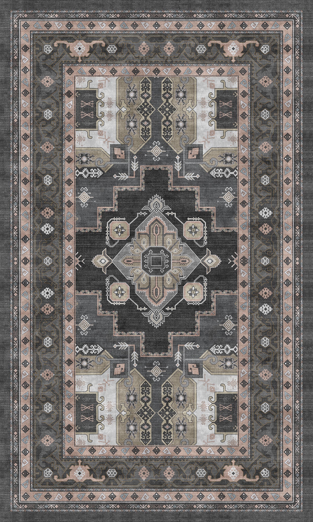 Milo Traditional Medallion Rug