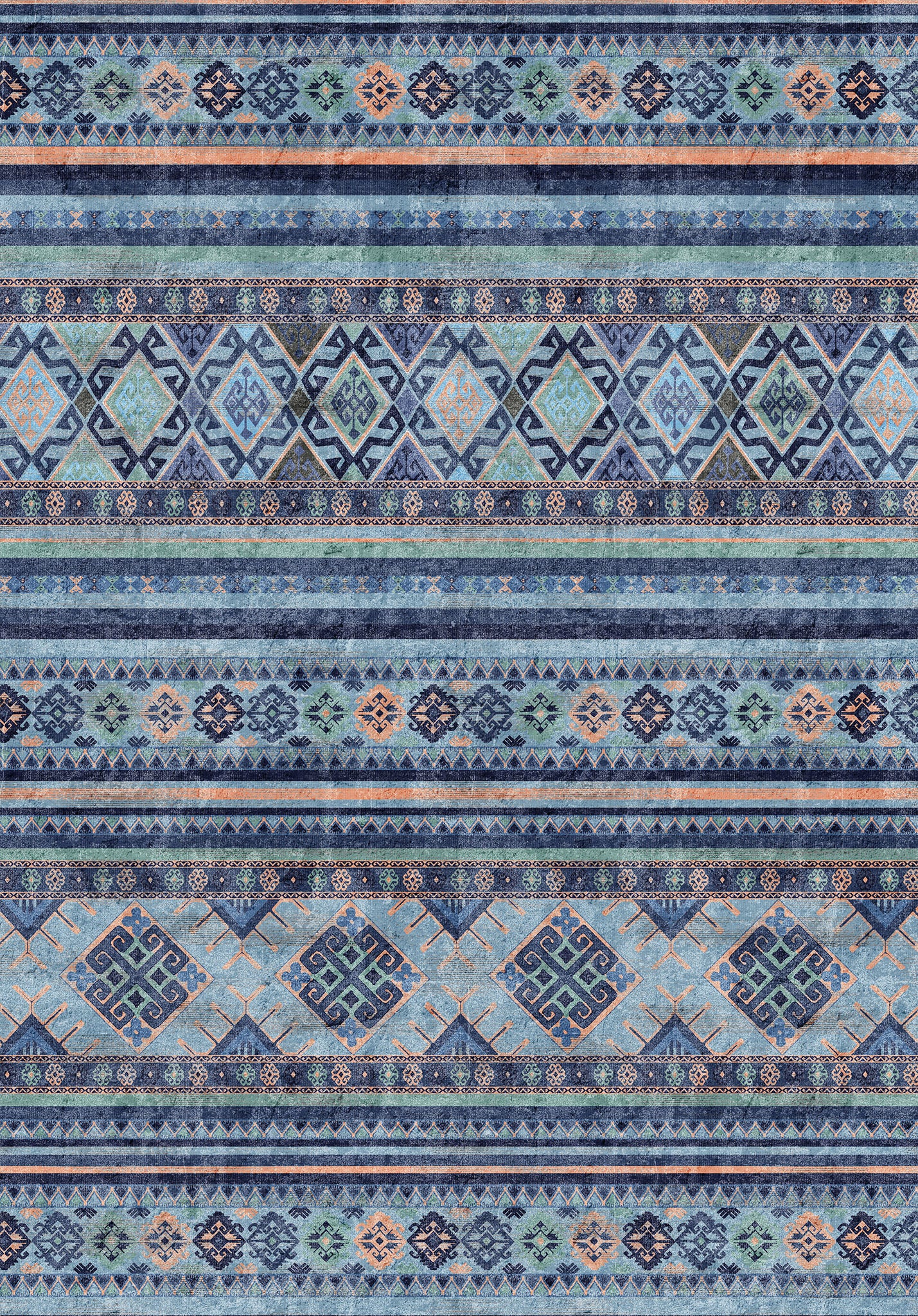 Raya Český Pruhovaný Designový Koberec