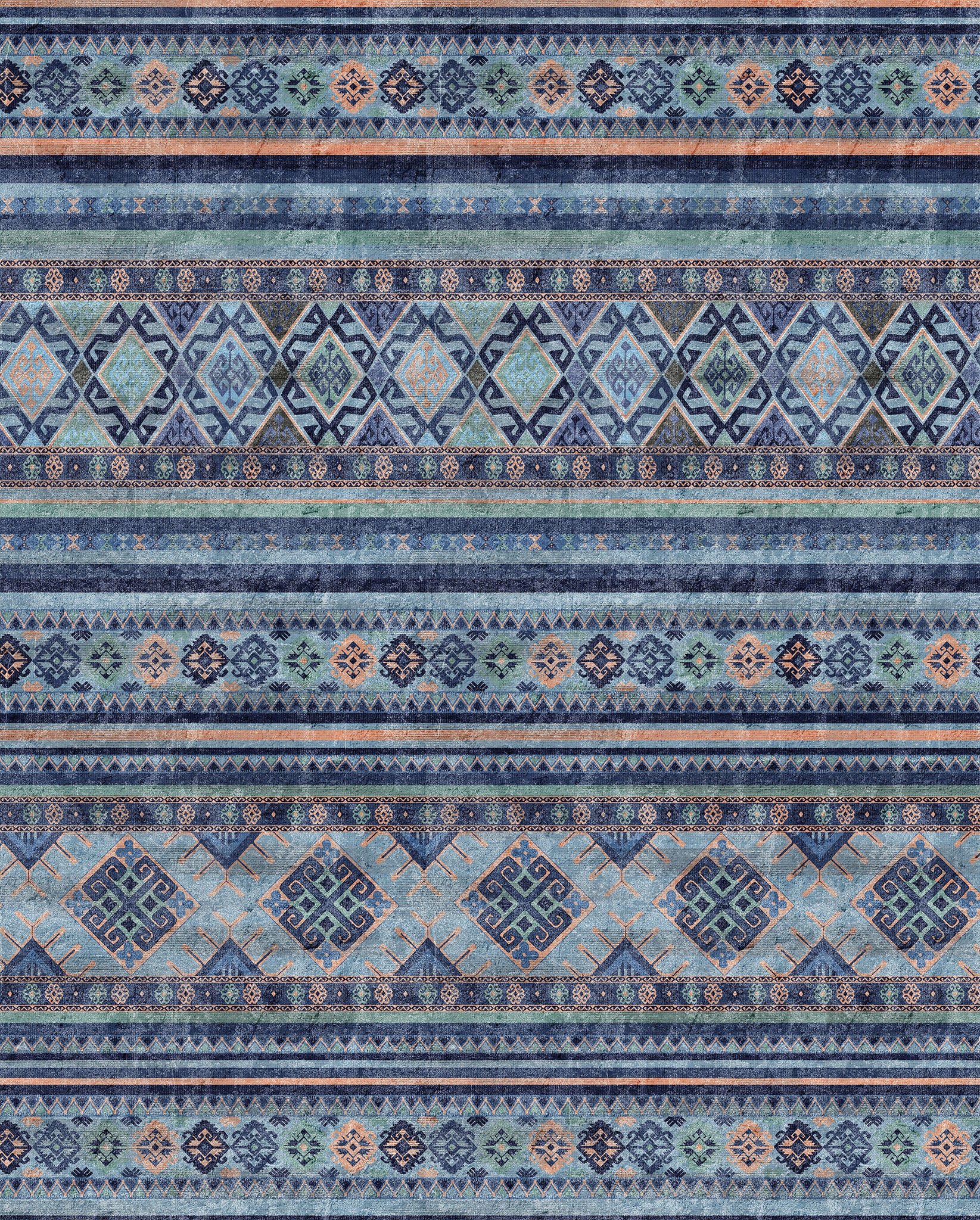 Raya Český Pruhovaný Designový Koberec