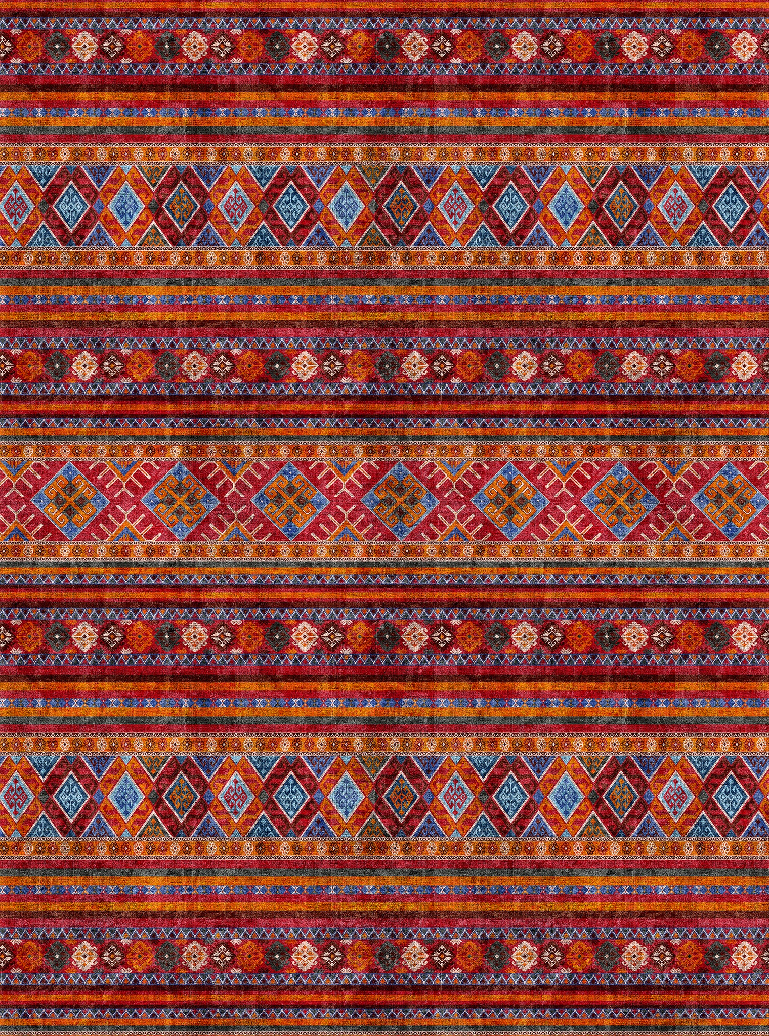 Raya Český Pruhovaný Designový Koberec