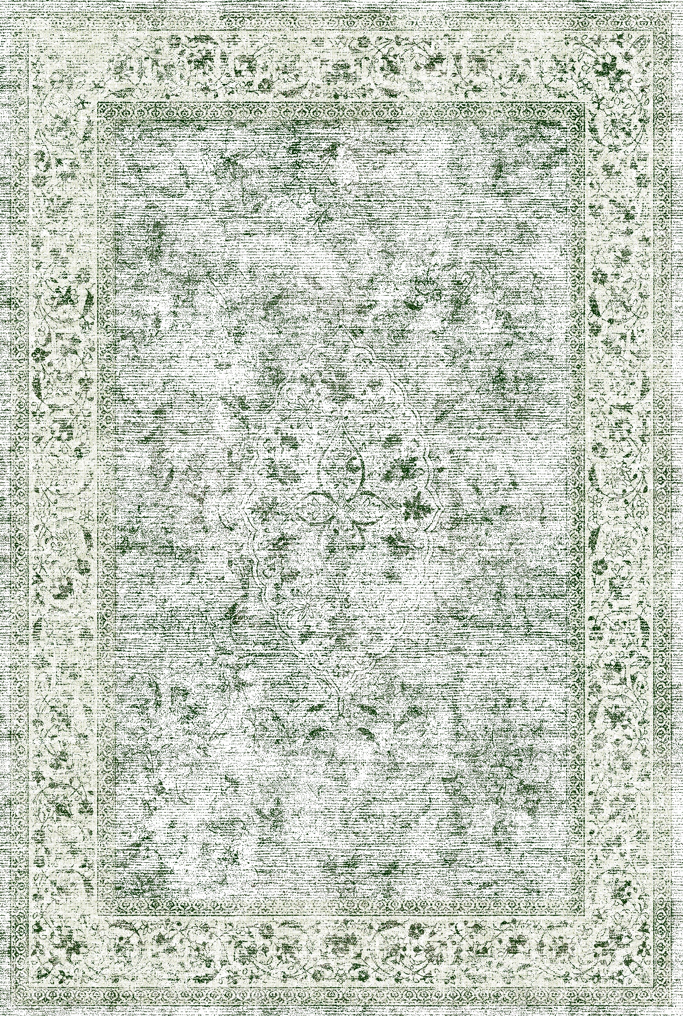 Aria Tapete floral vintage desgastado