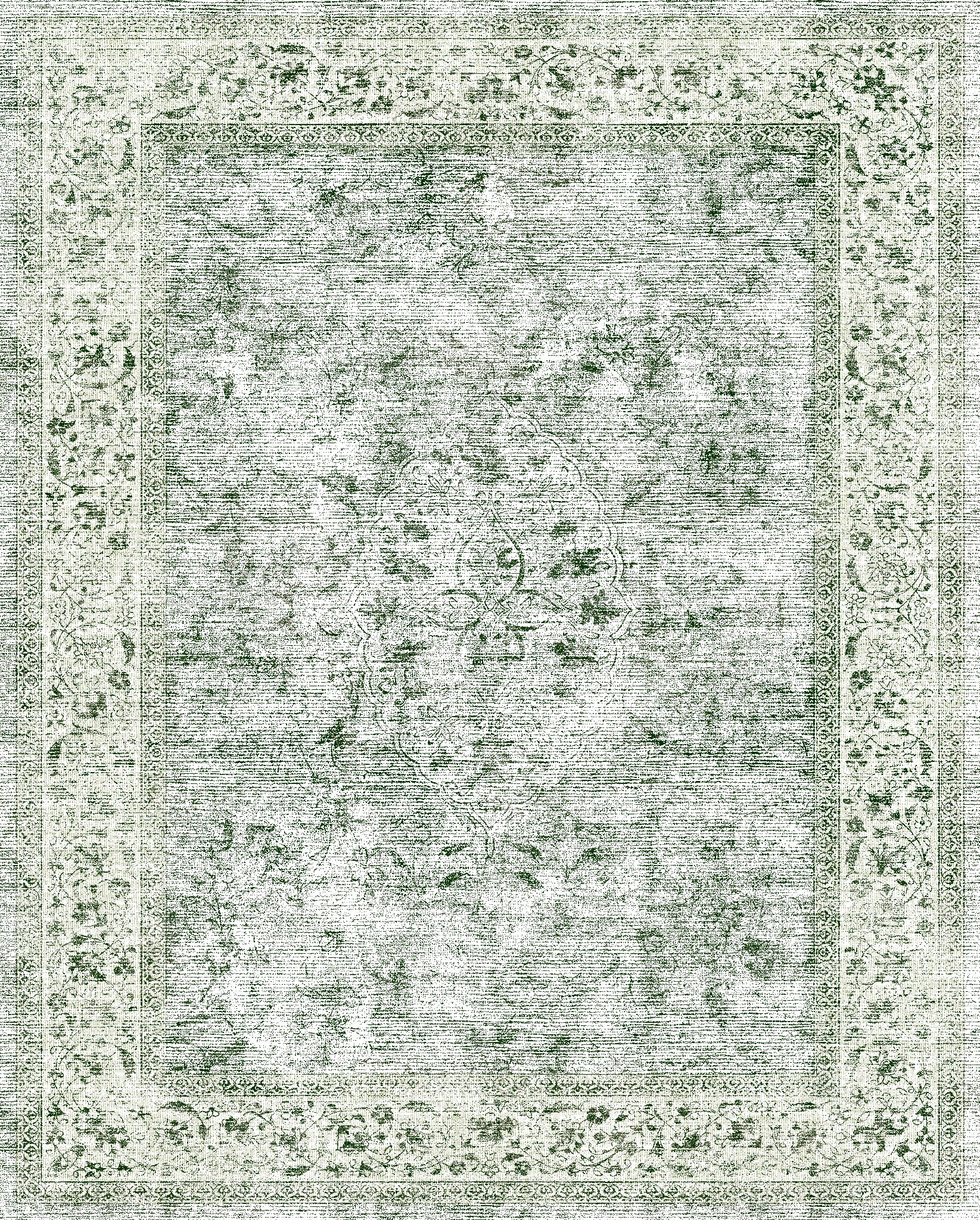 Aria Tapete floral vintage desgastado