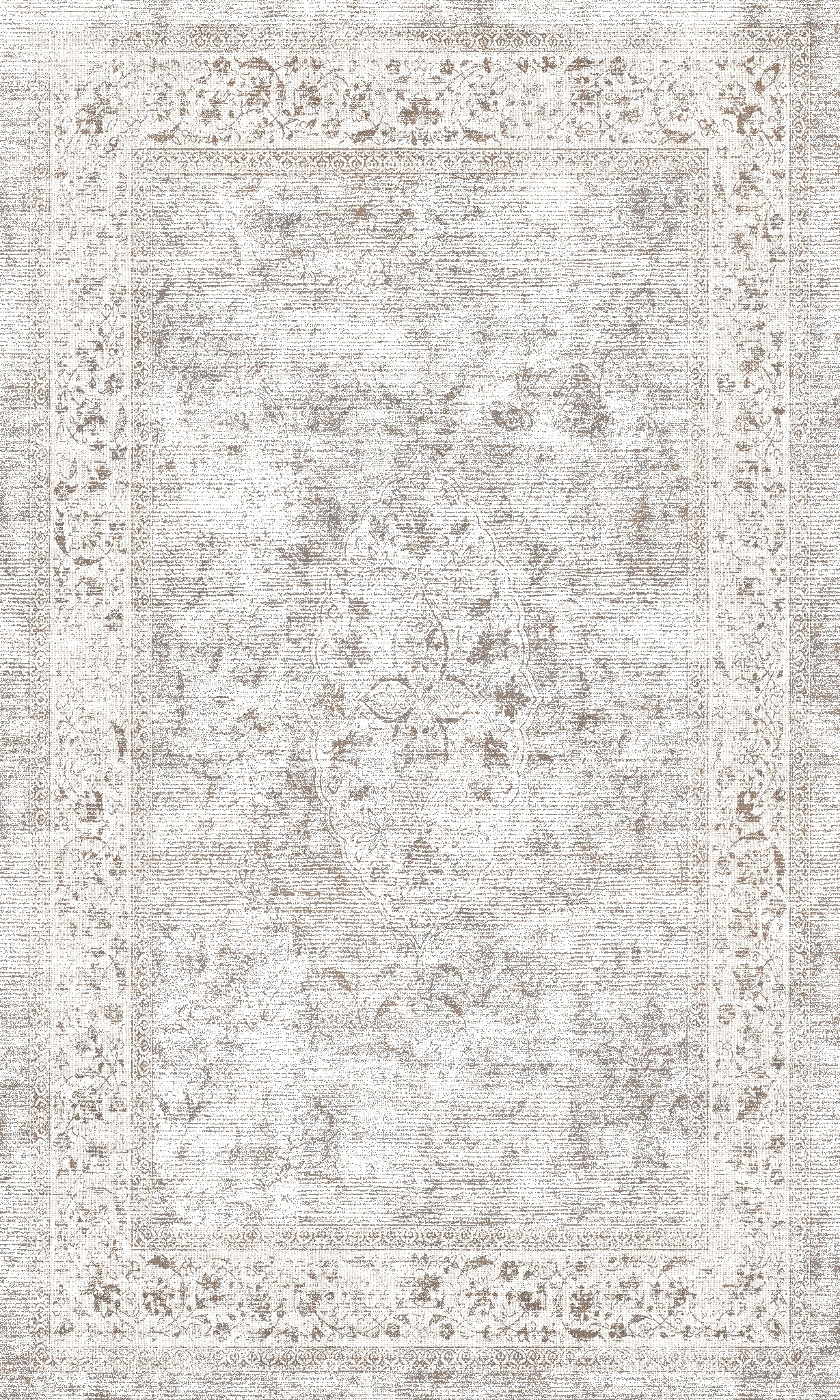 Aria Tapete floral vintage desgastado