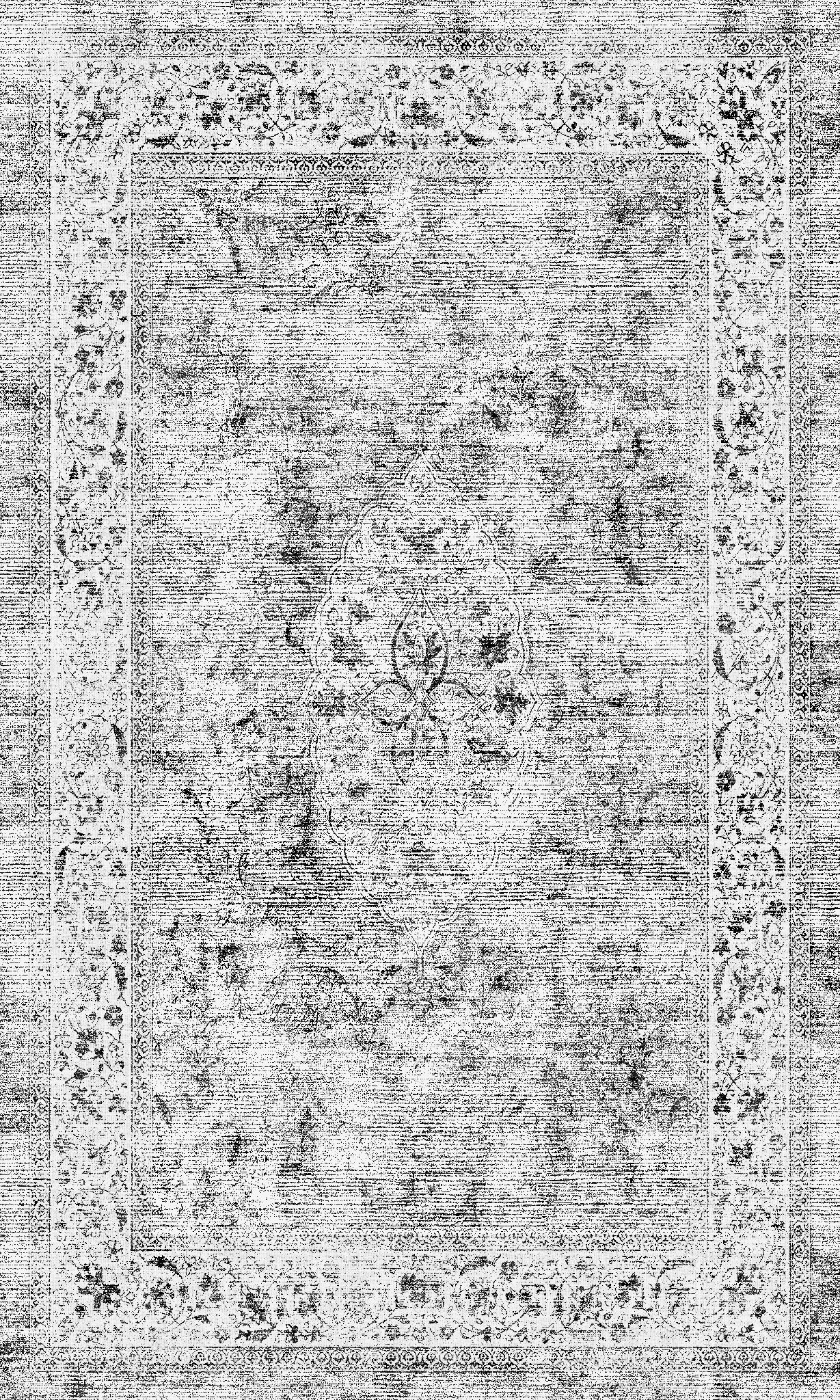 Aria Tapete floral vintage desgastado