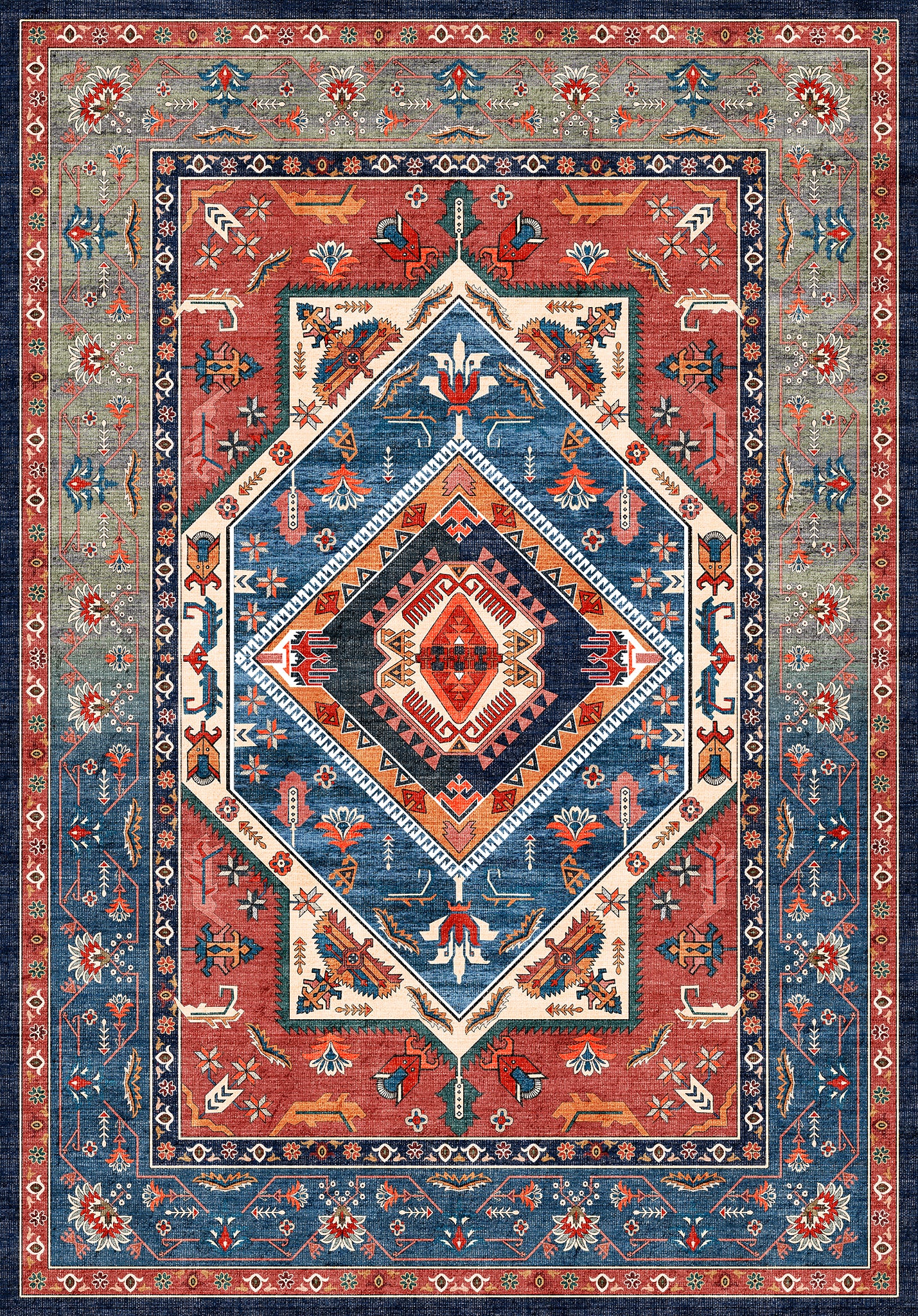 Soraya Traditionell medaljongmatta