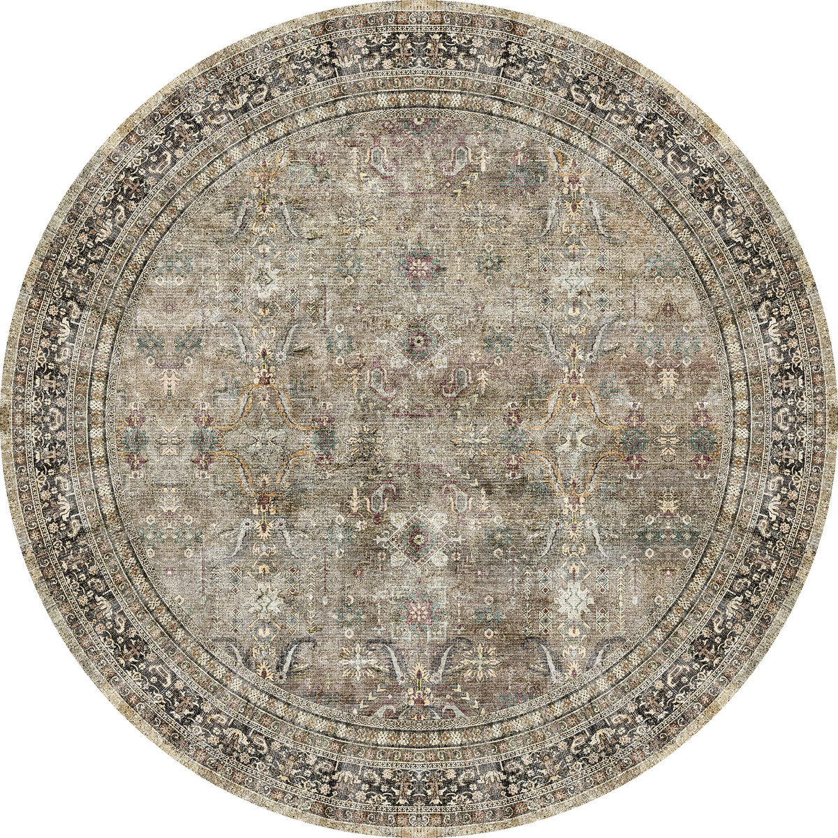 Sabra Tapis ornemental vieilli