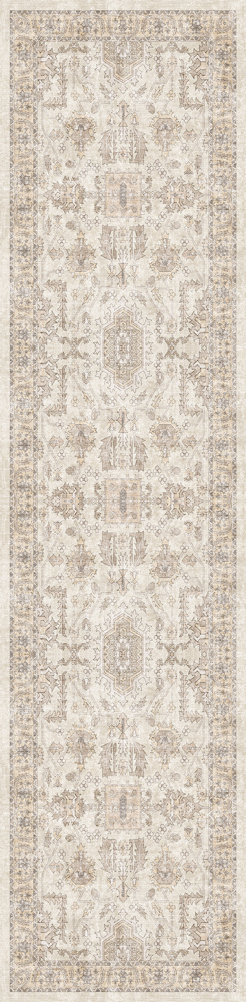 Zoe Distressed Ornamental Rug