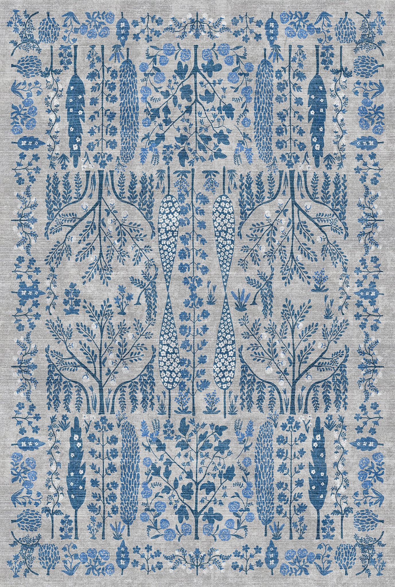 Annabelle Tapis floral botanique