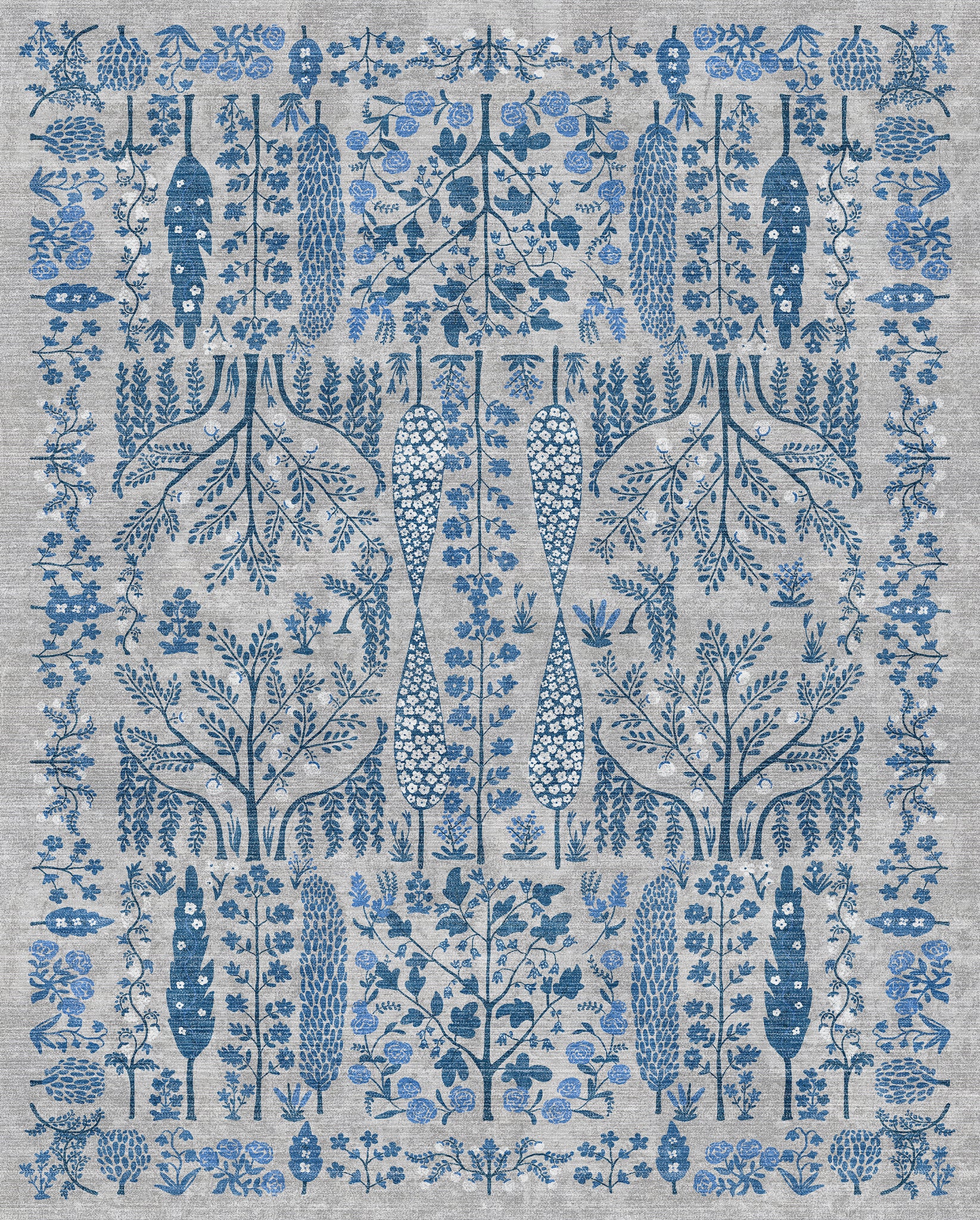 Annabelle Tapis floral botanique