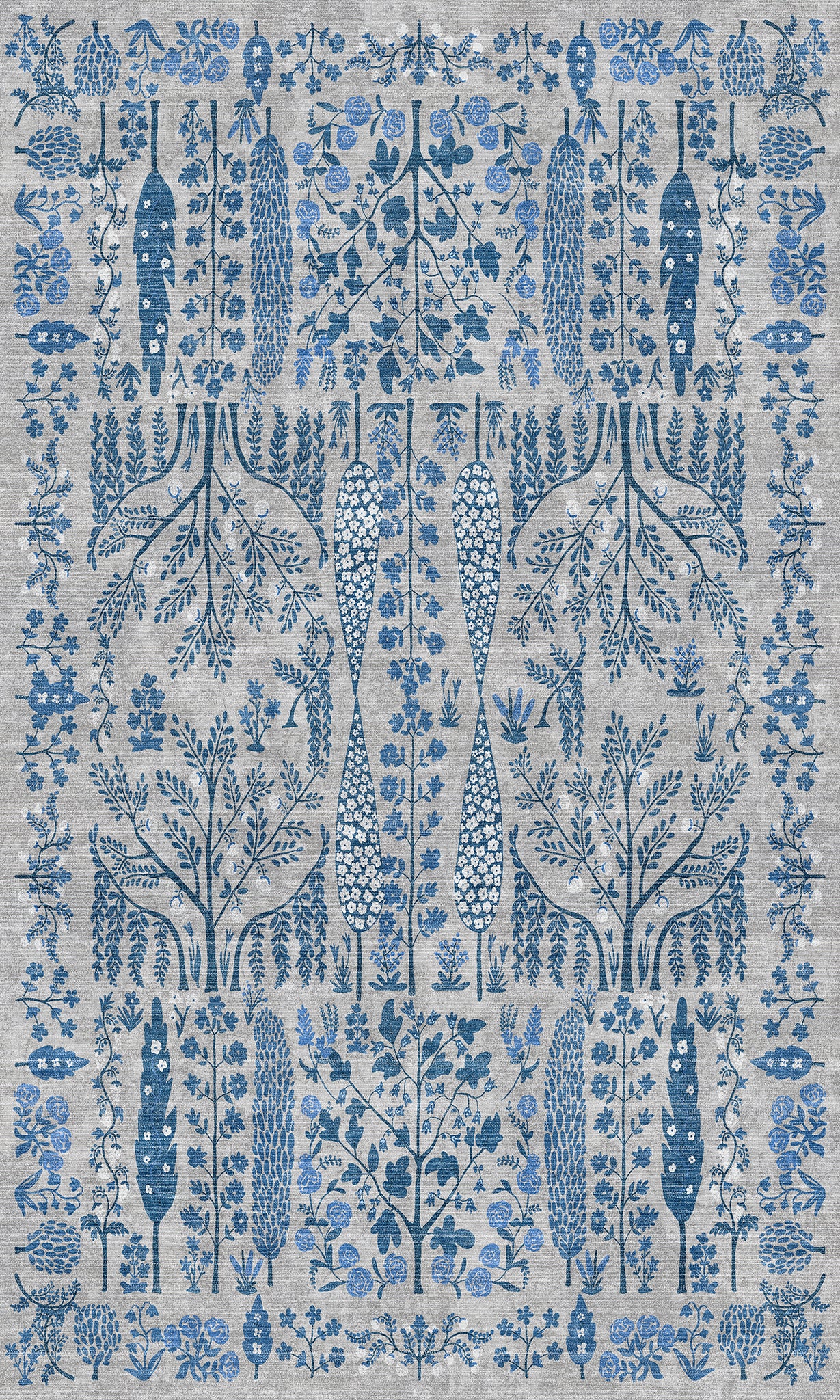 Annabelle Tapis floral botanique