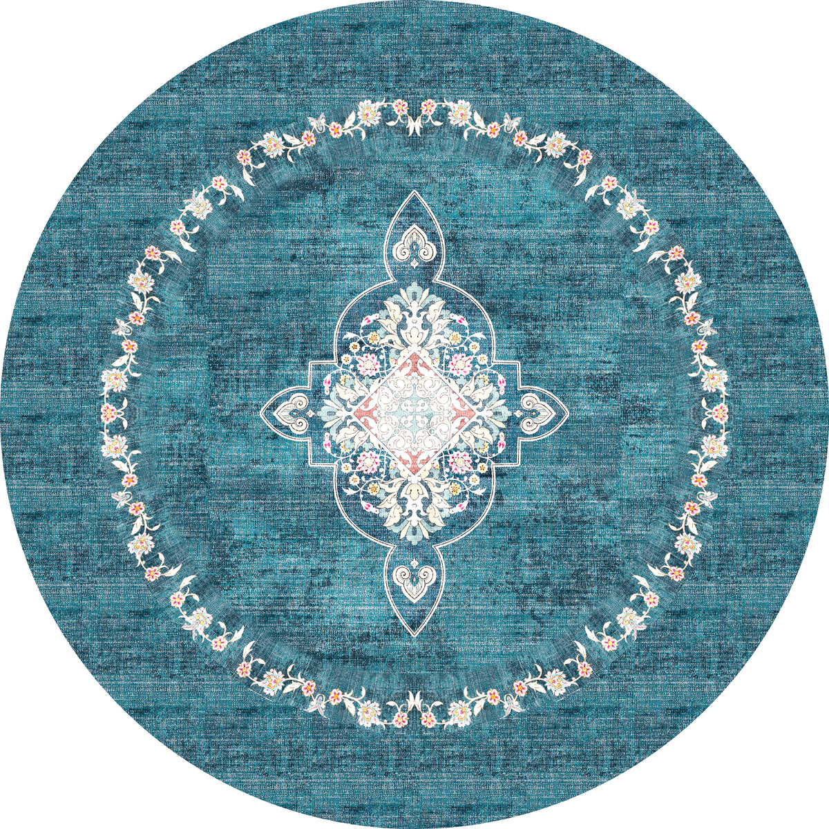 Maris Tappeto con design a medaglioni floreali