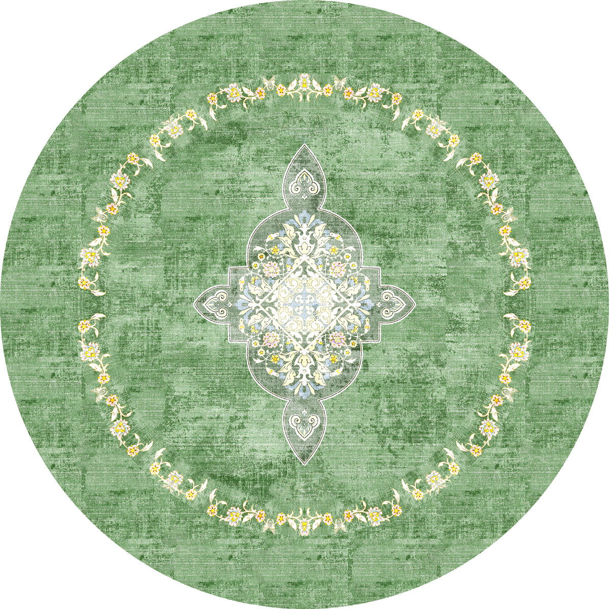 Maris Tappeto con design a medaglioni floreali