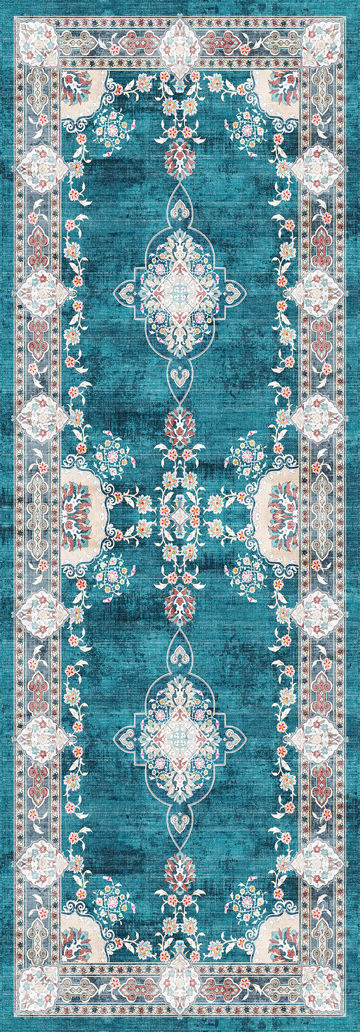 Maris Floral Medallion Design Rug