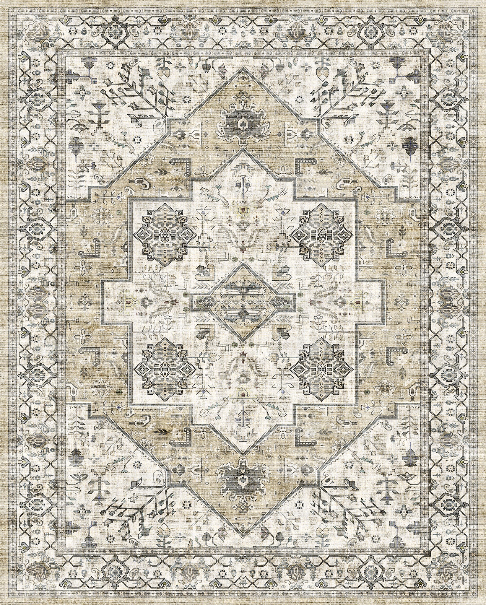 Dusk Vintage Medallion Rug