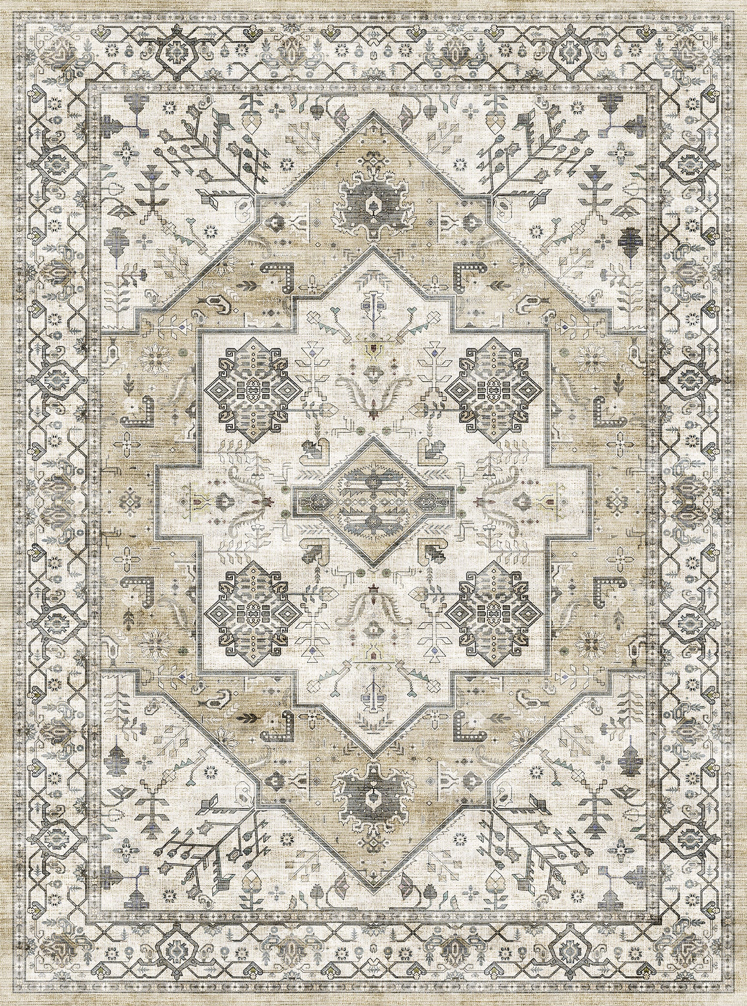 Dusk Vintage Medallion Rug
