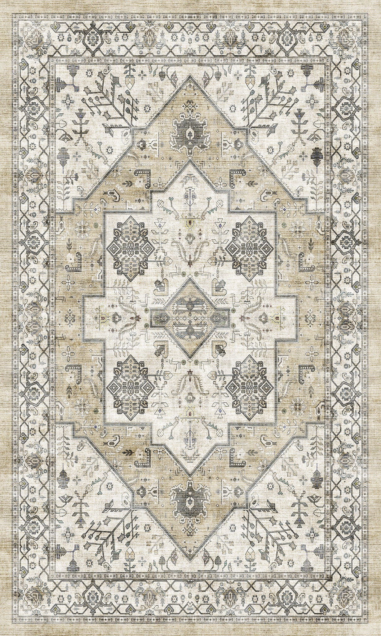 Dusk Vintage Medallion Rug