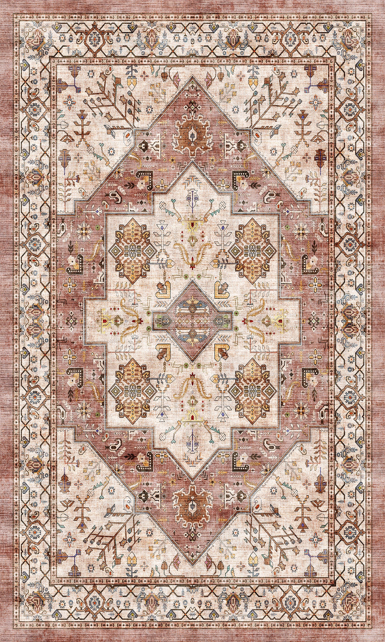 Dusk Vintage Medallion Rug