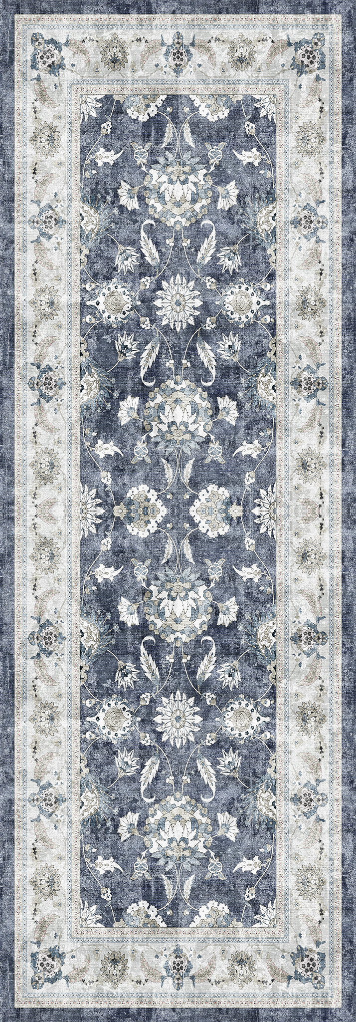 Cleo Traditional Floral Design Rug