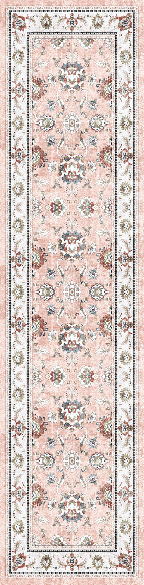 Cleo Traditional Floral Design Rug