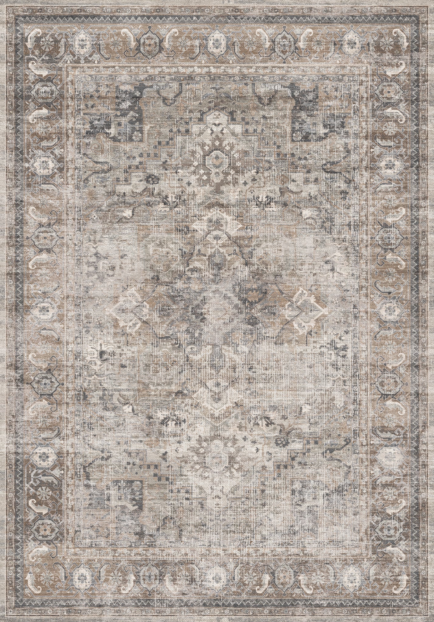 Alina Vintage Medallion Rug