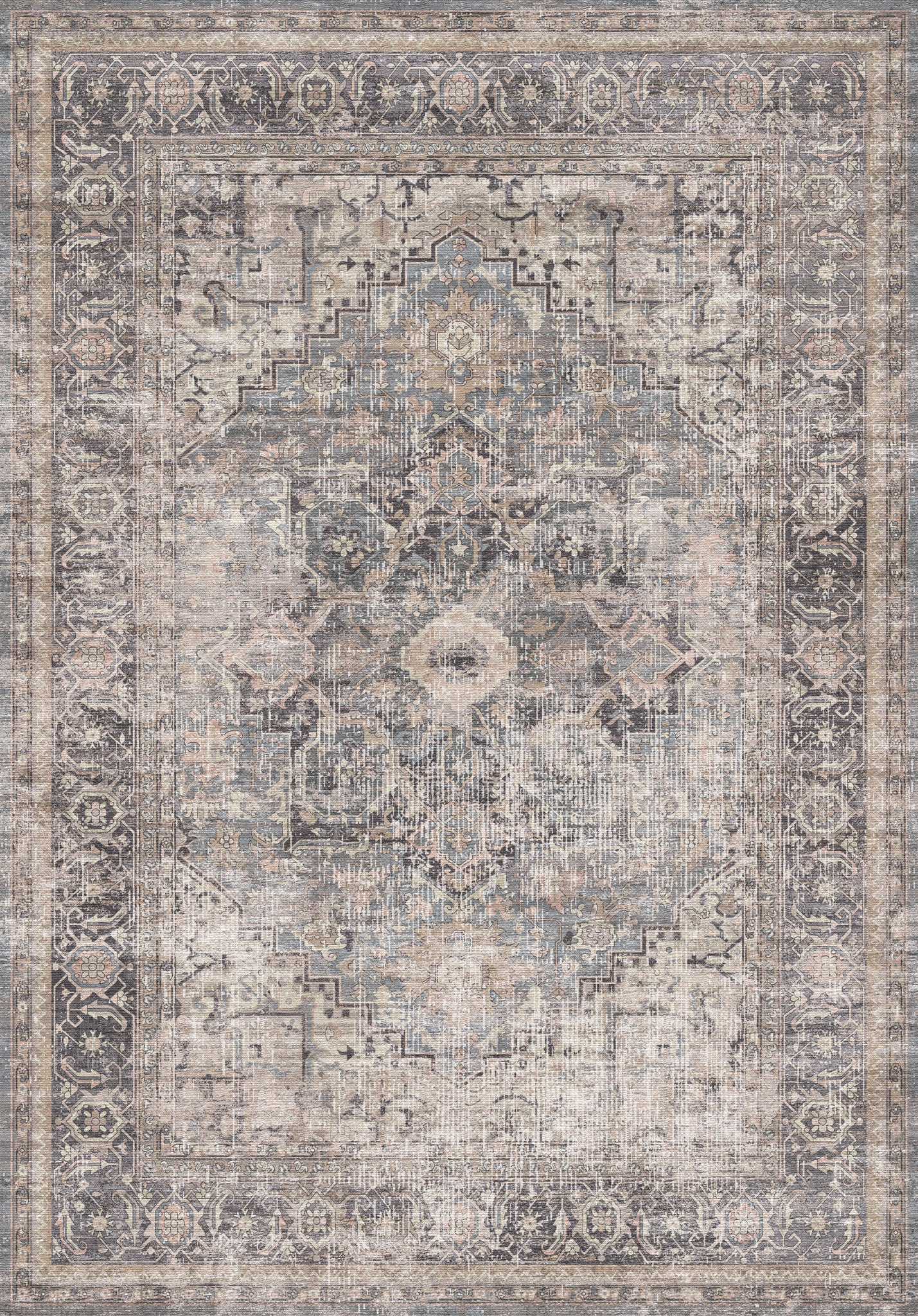 Alina Vintage Medallion Rug