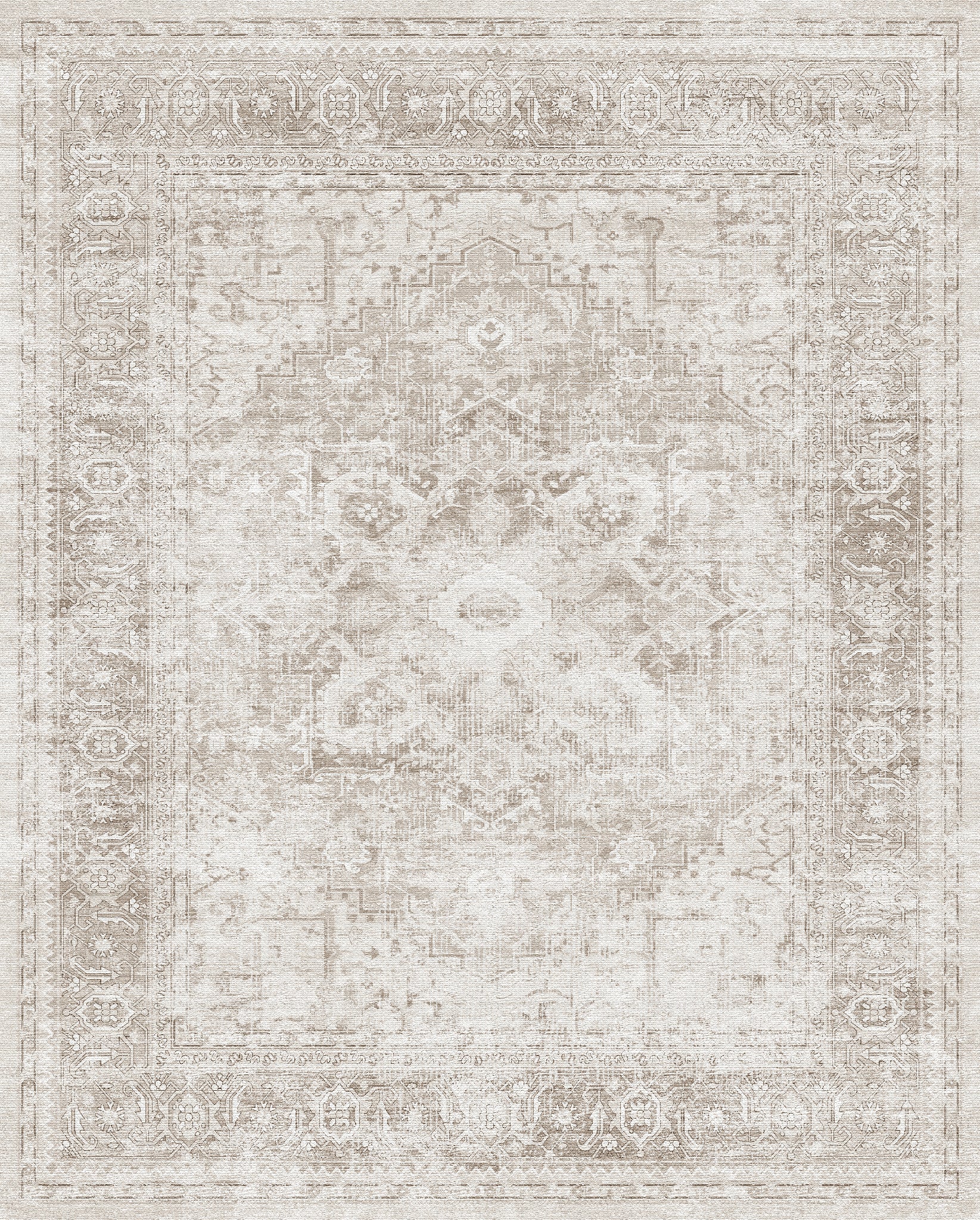 Alina Vintage-Medaillon-Teppich