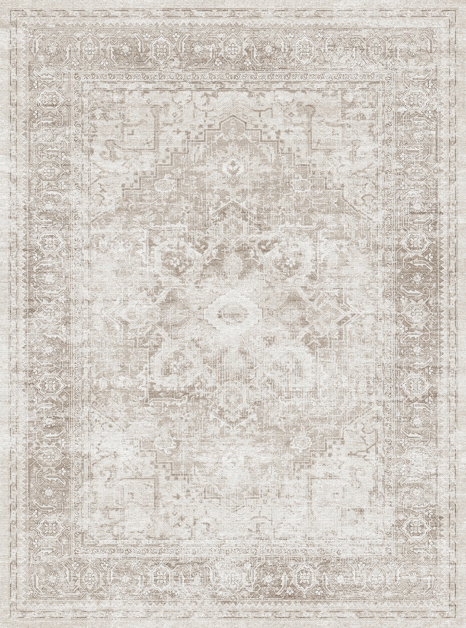 Alina Vintage-Medaillon-Teppich