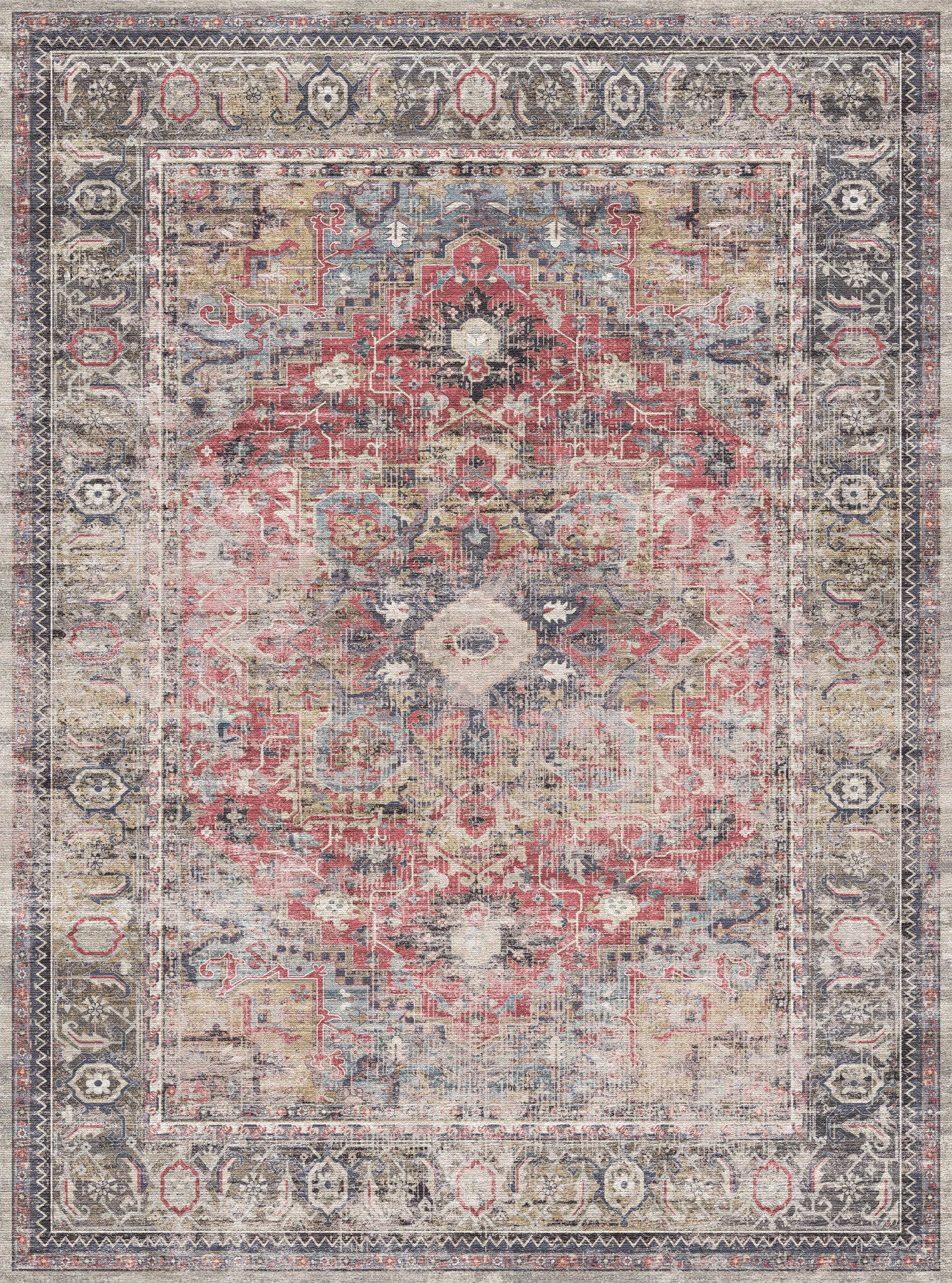 Alina Vintage Medallion Rug