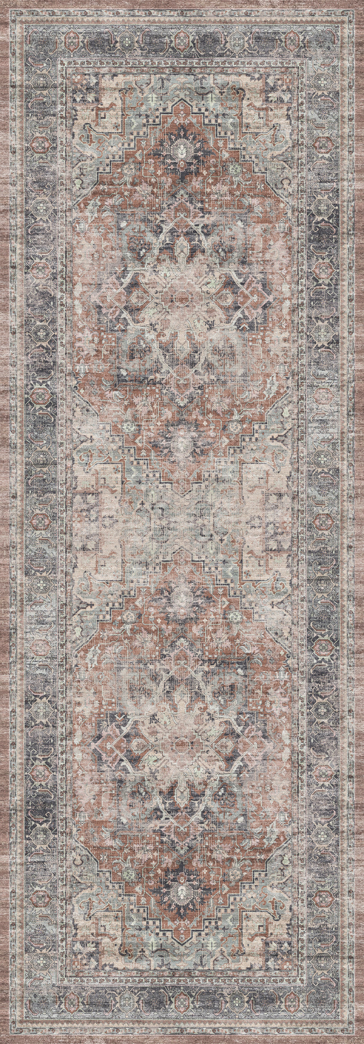 Alina Vintage Medallion Rug