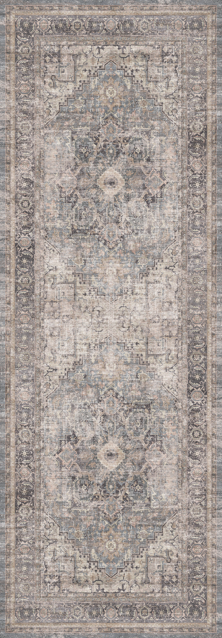 Alina Vintage Medallion Rug
