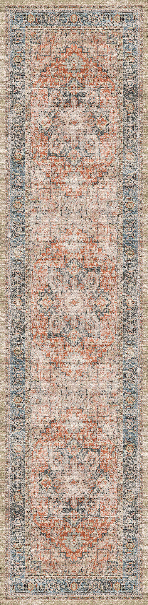 Alina Vintage medaillon vloerkleed