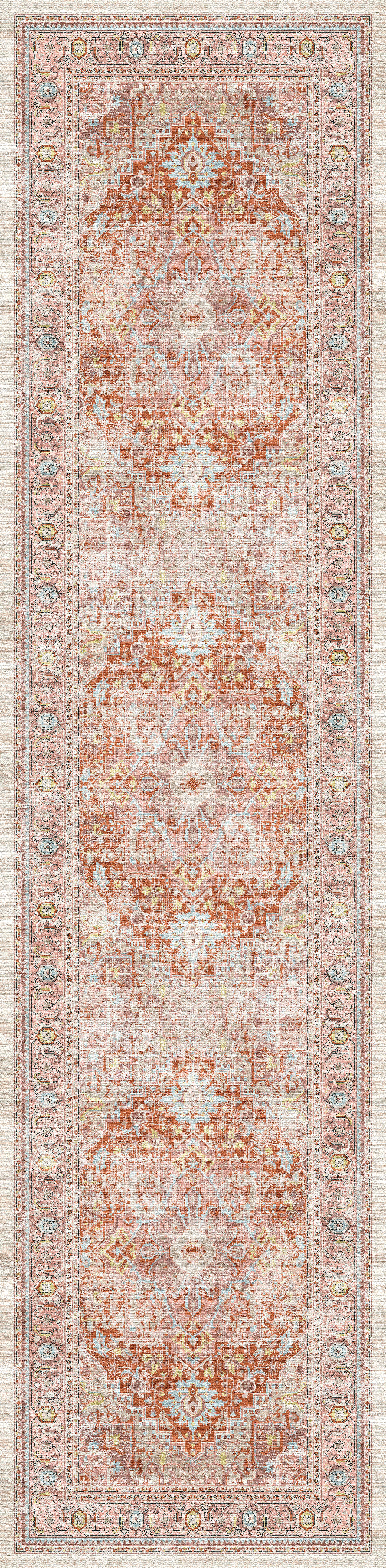 Alina Vintage-Medaillon-Teppich