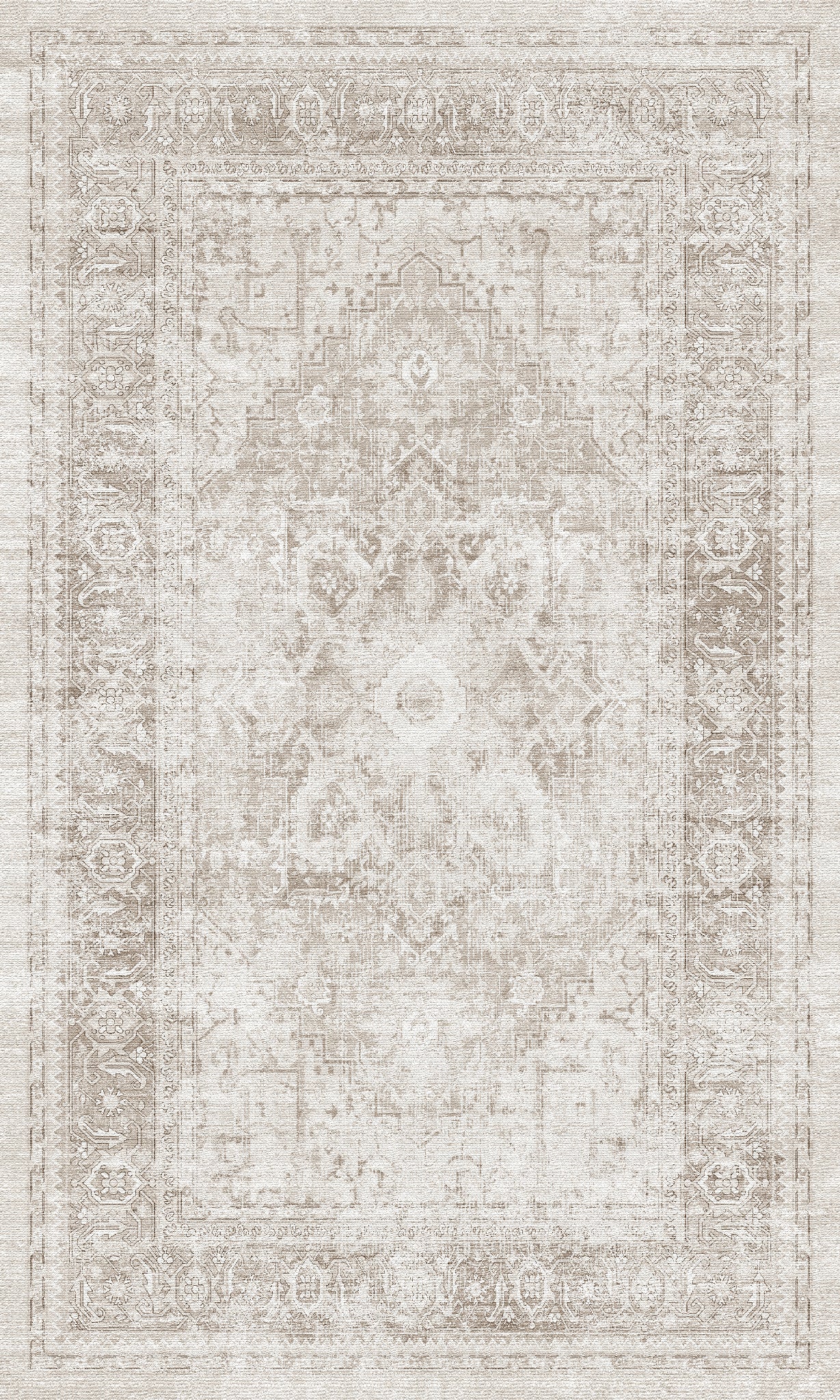 Alina Vintage-Medaillon-Teppich
